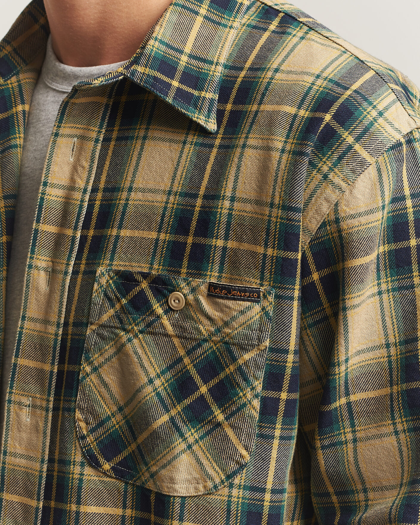Heren | Overhemden | Nudie Jeans | Julian Checked Worker Shirt Multi