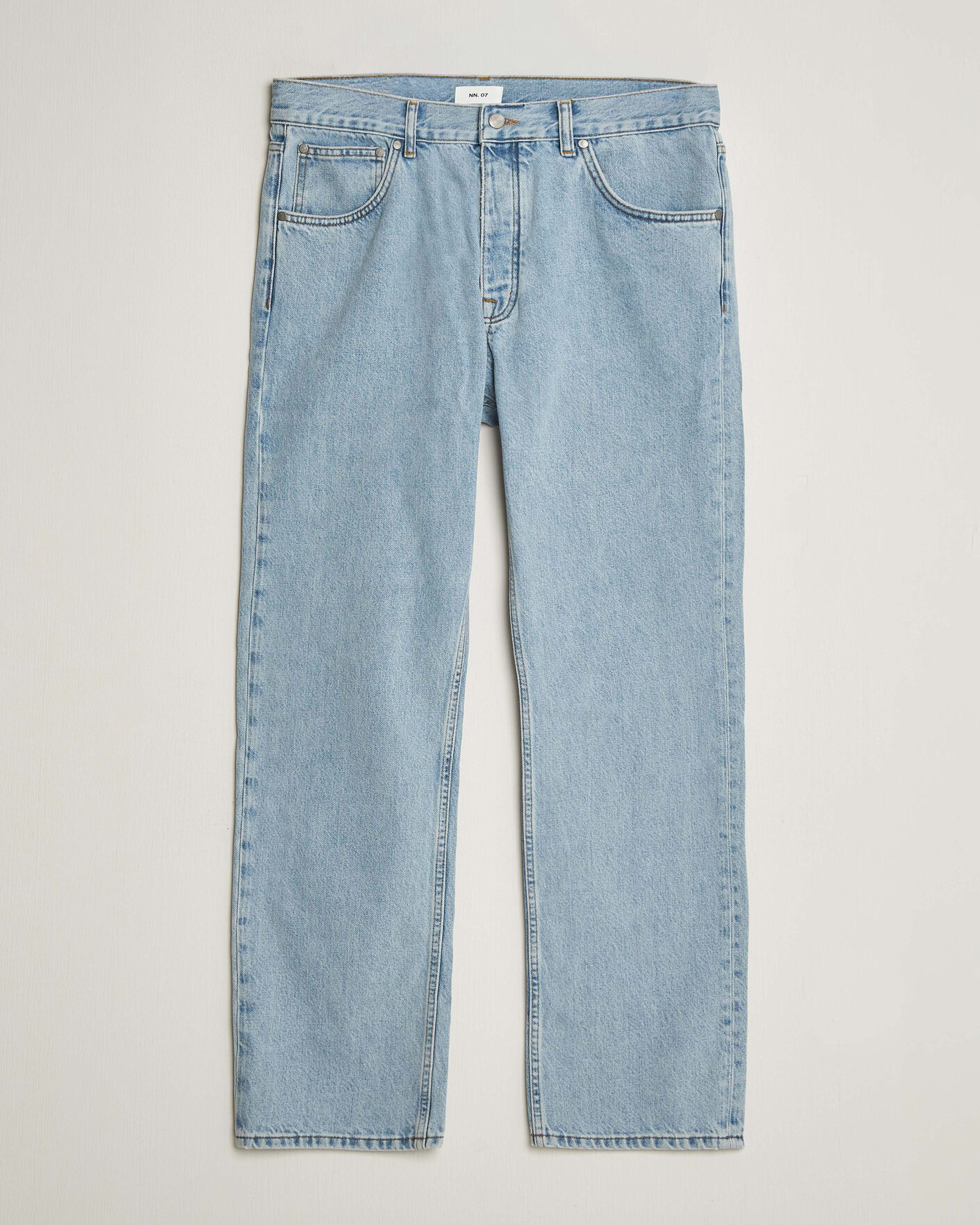 Heren | Jeans | NN07 | Sonny Regular Fit Jeans Light Rinsed Blue