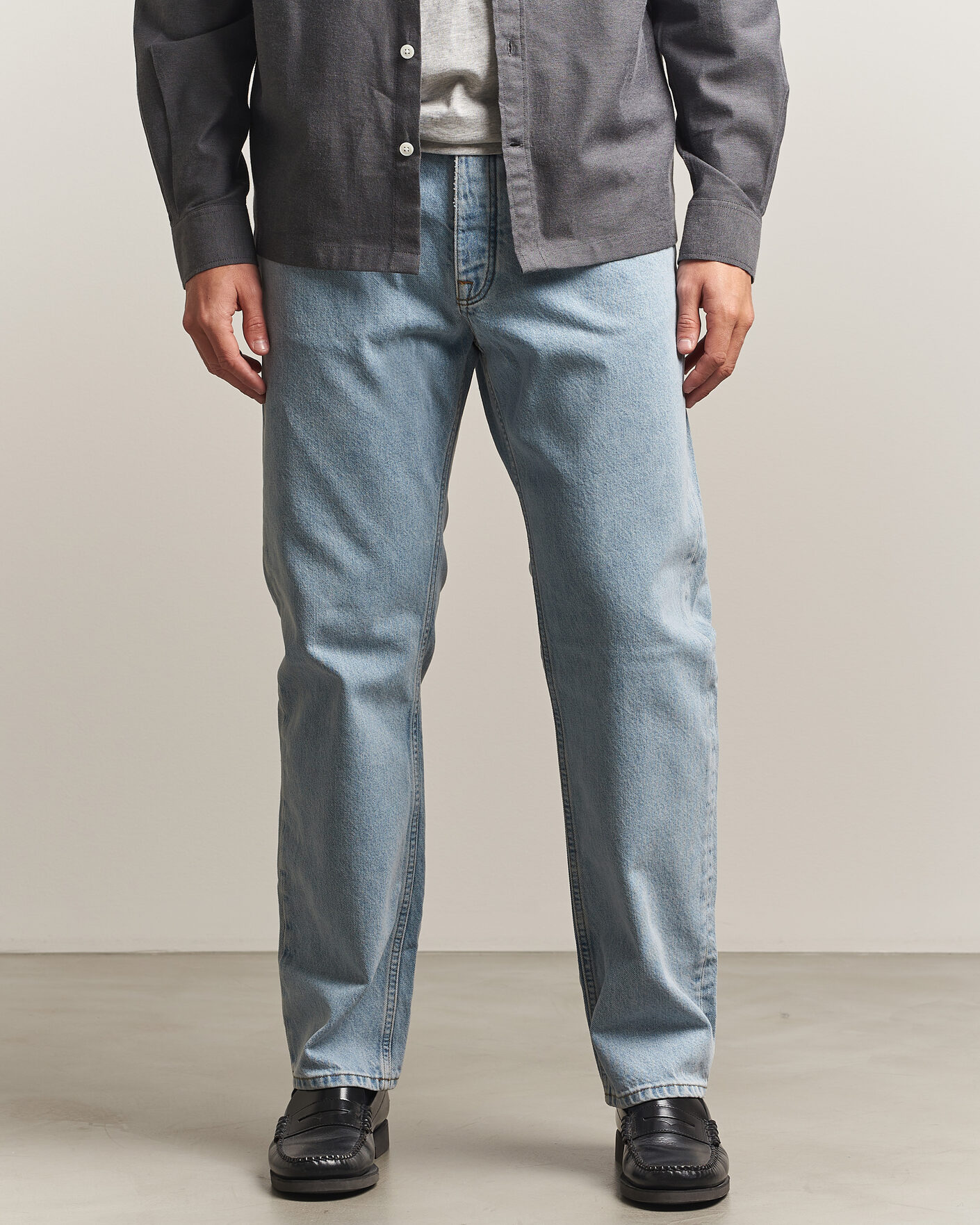 Heren | Jeans | NN07 | Sonny Regular Fit Jeans Light Rinsed Blue