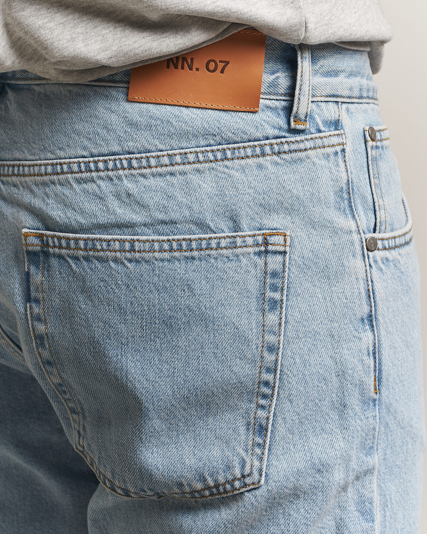 Heren | Jeans | NN07 | Sonny Regular Fit Jeans Light Rinsed Blue