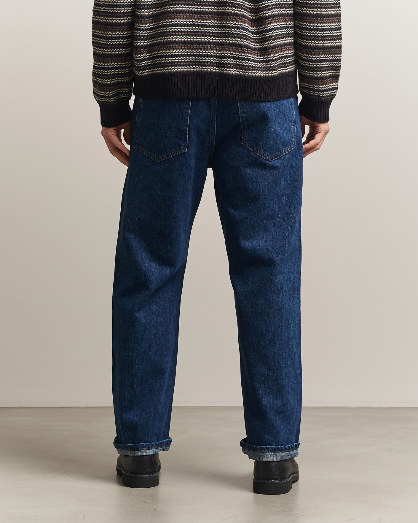 Heren | Broeken | NN07 | Otis Relaxed Fit Selvedge Jeans Medium Indigo