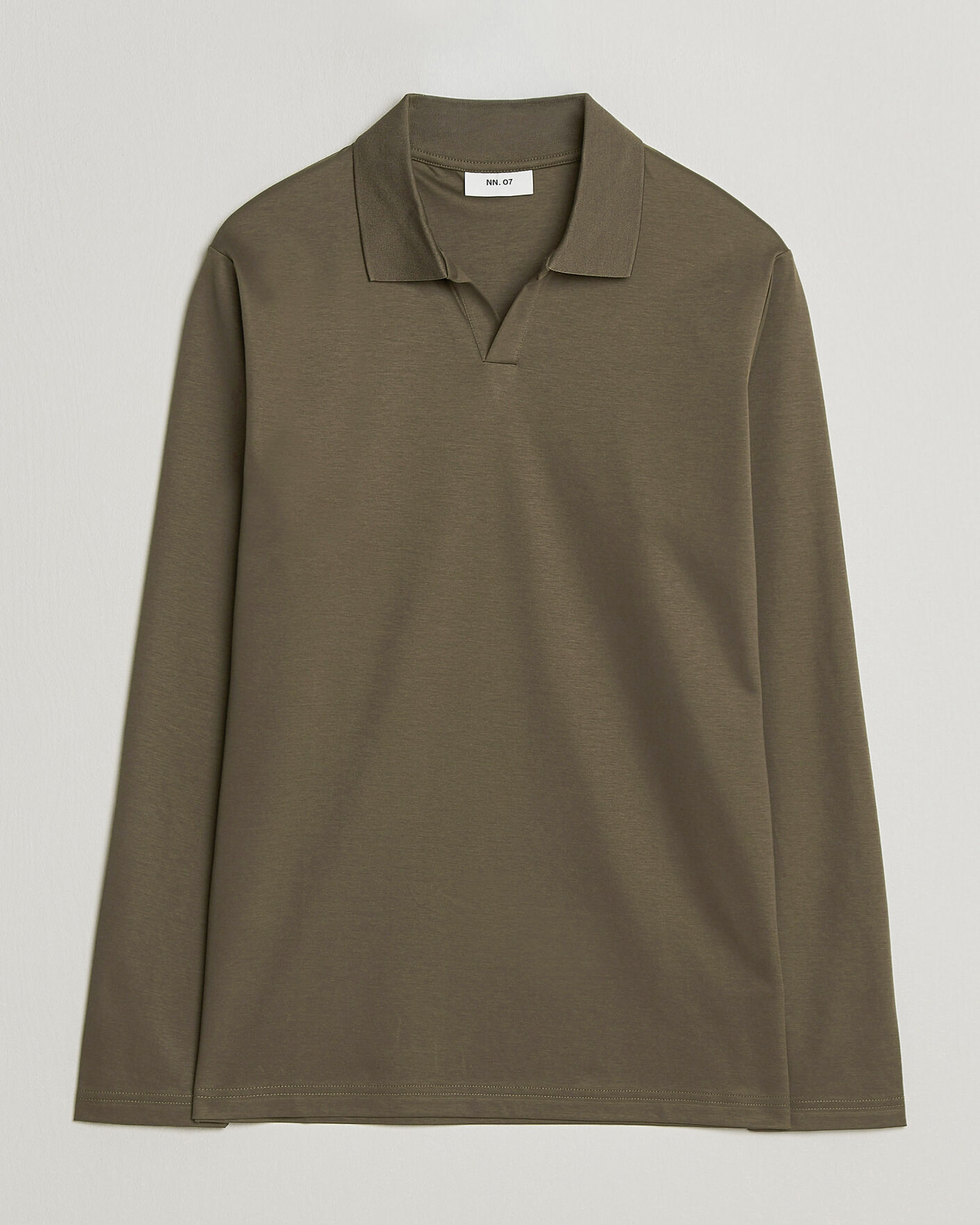 Heren | Polo's | NN07 | Paul Long Sleeve Polo Mable Husk
