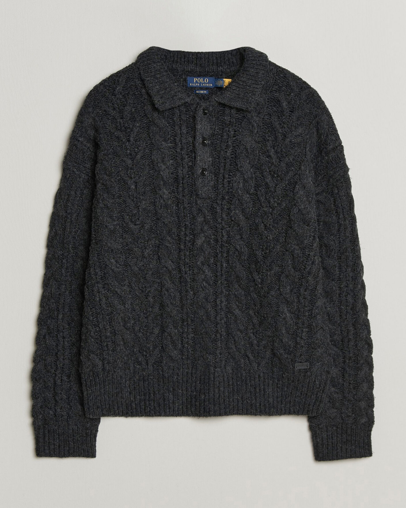 Heren | Truien | Polo Ralph Lauren | Wool Blend Aran Sweater Hawks Eye Heather