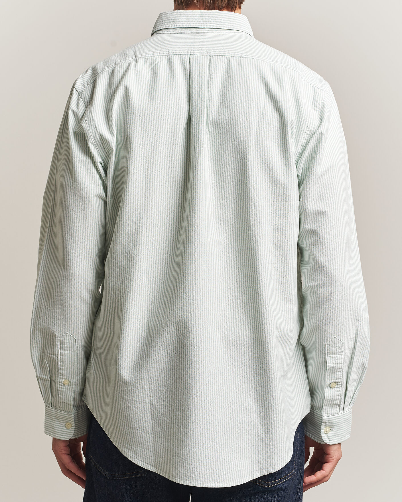 Heren | Overhemden | Polo Ralph Lauren | Custom Slim Fit Oxford Shirt Pistachio/White