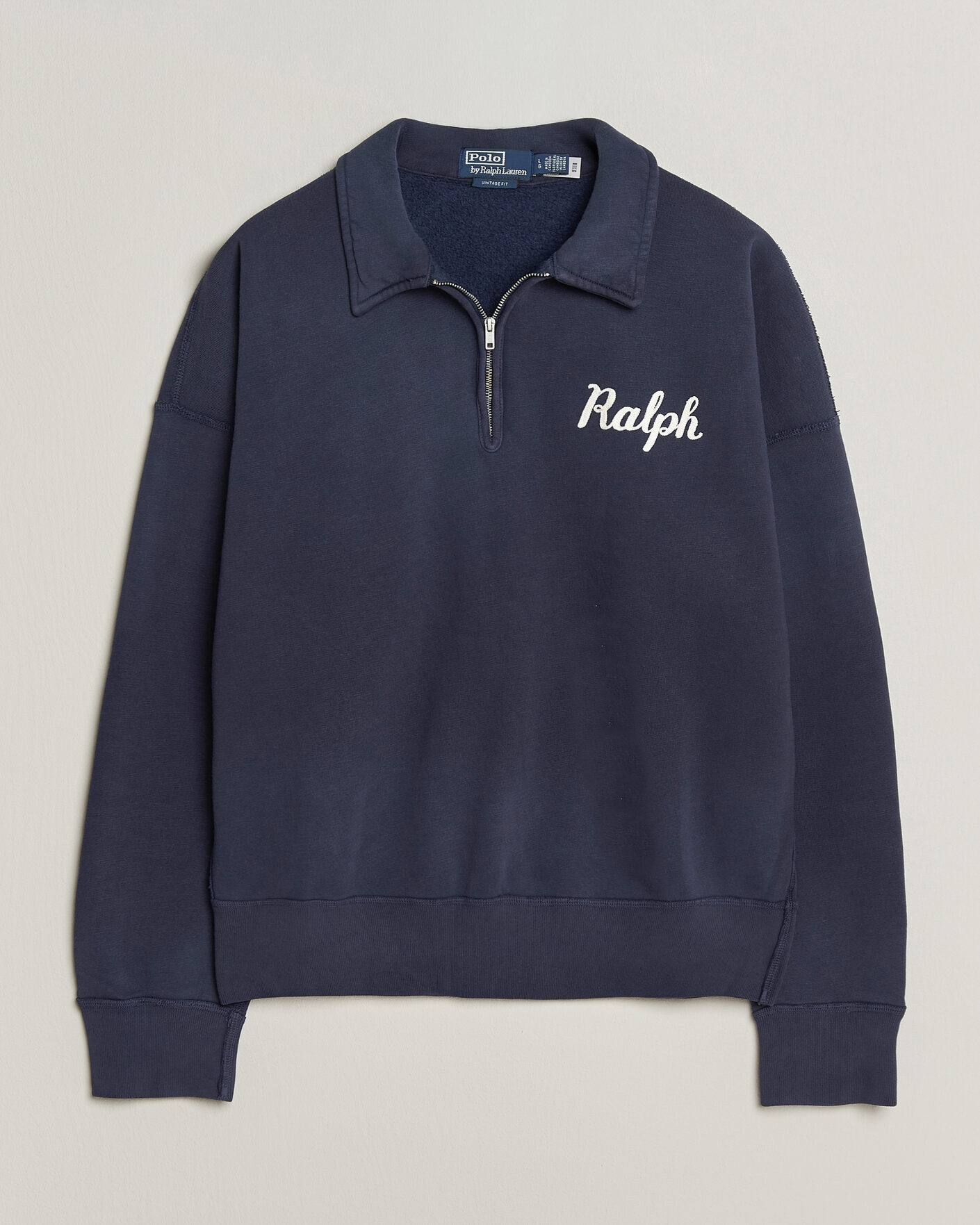Heren | Truien | Polo Ralph Lauren | Knit Half Zip Sweatshirt Dark Cobolt