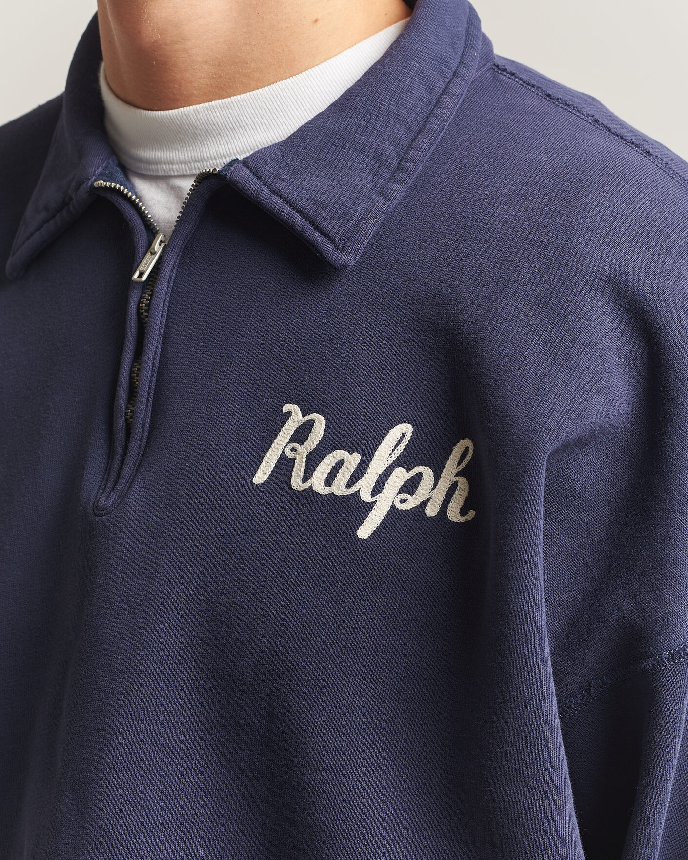 Heren | Truien | Polo Ralph Lauren | Knit Half Zip Sweatshirt Dark Cobolt