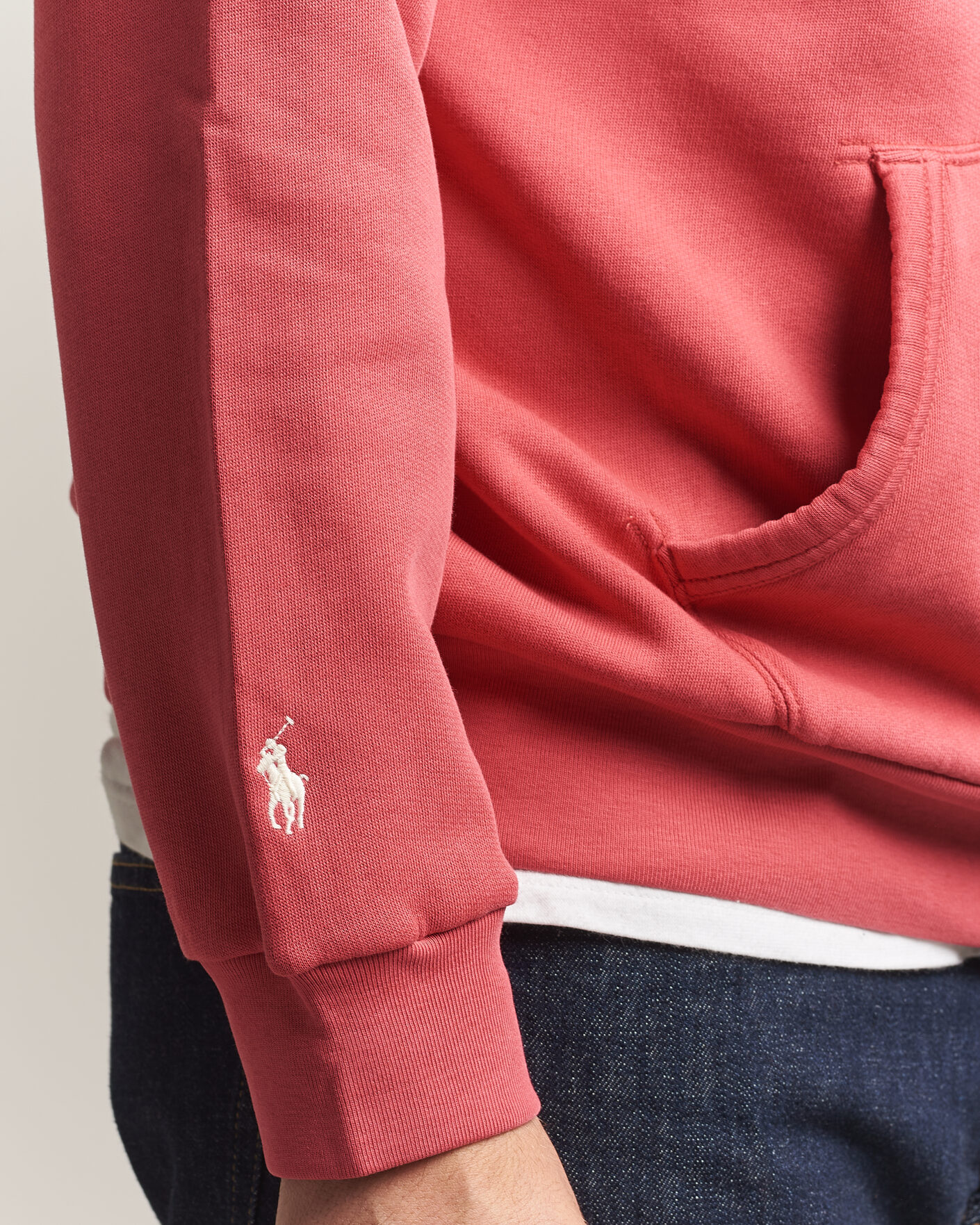 Heren | Truien | Polo Ralph Lauren | Cotton Chest Logo Hood Nantucket Red