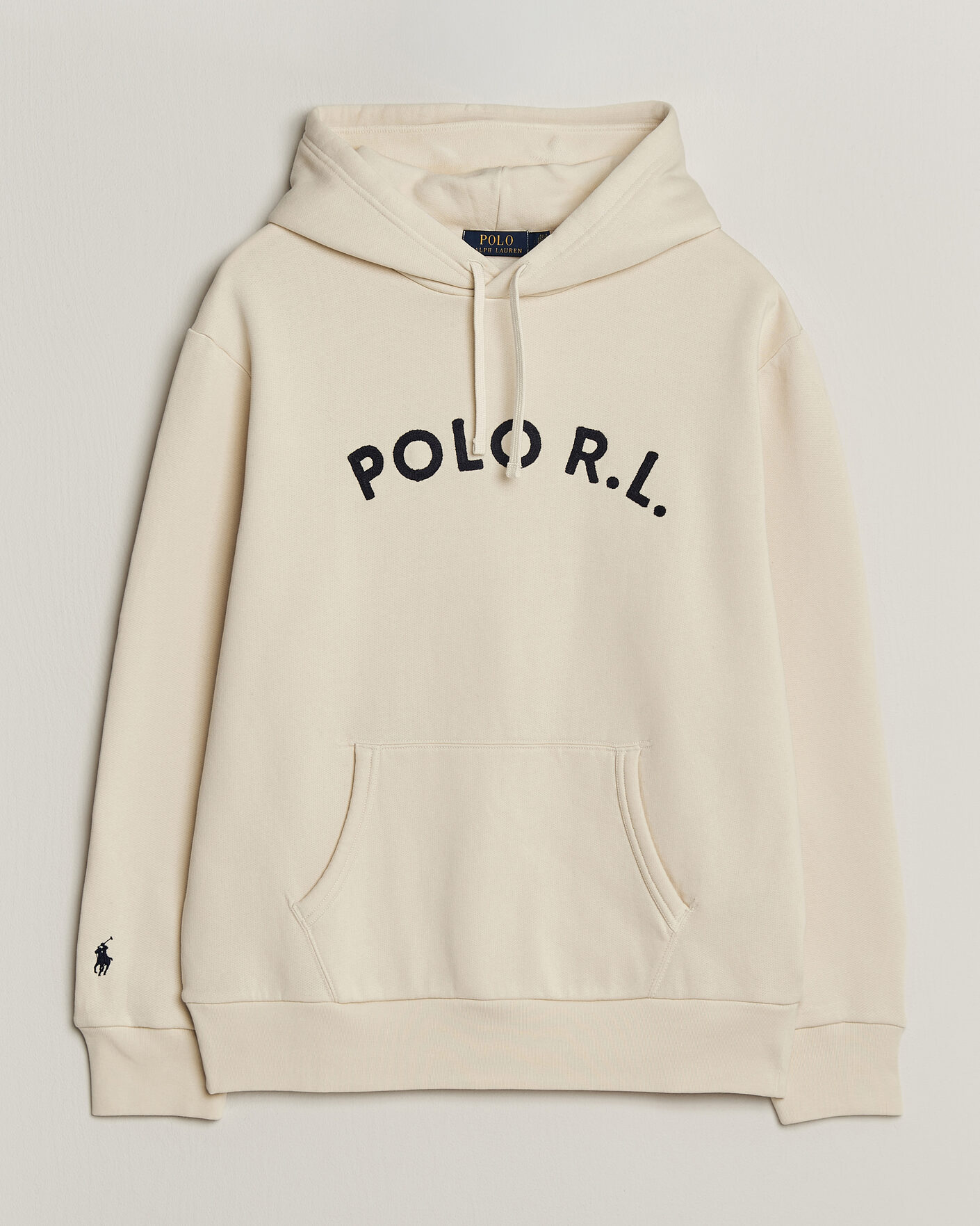 Heren | Truien | Polo Ralph Lauren | Cotton Chest Logo Hood Andover Cream