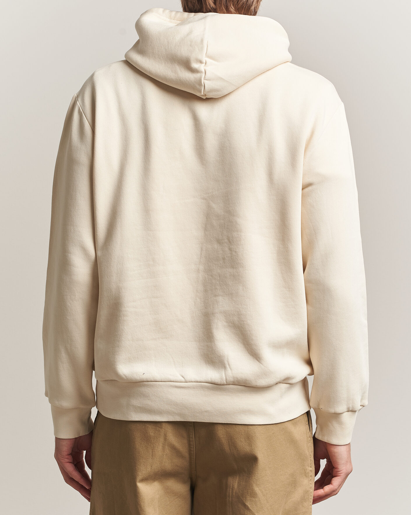 Heren | Truien | Polo Ralph Lauren | Cotton Chest Logo Hood Andover Cream