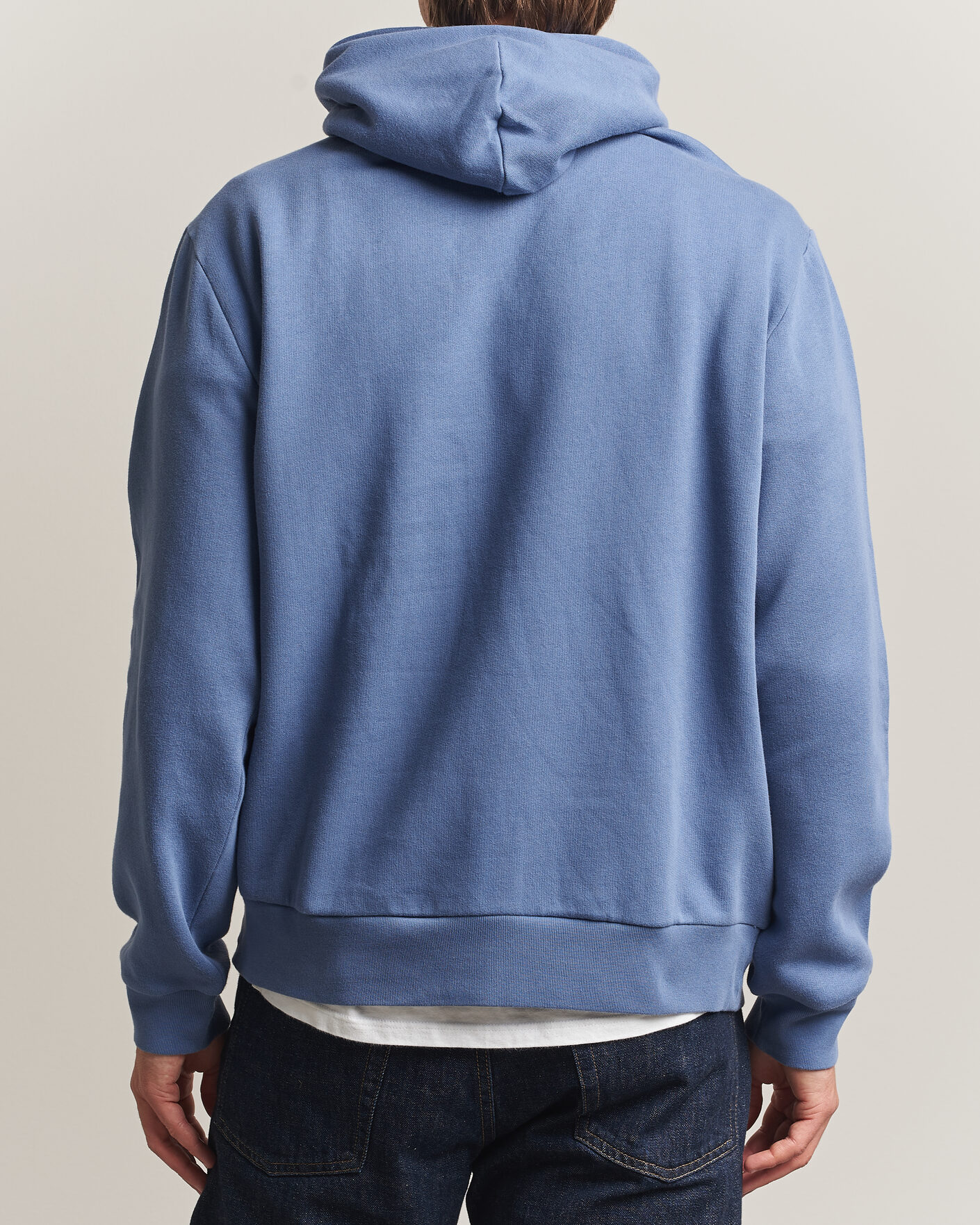 Heren | Truien | Polo Ralph Lauren | Cotton Chest Logo Hood Carson Blue