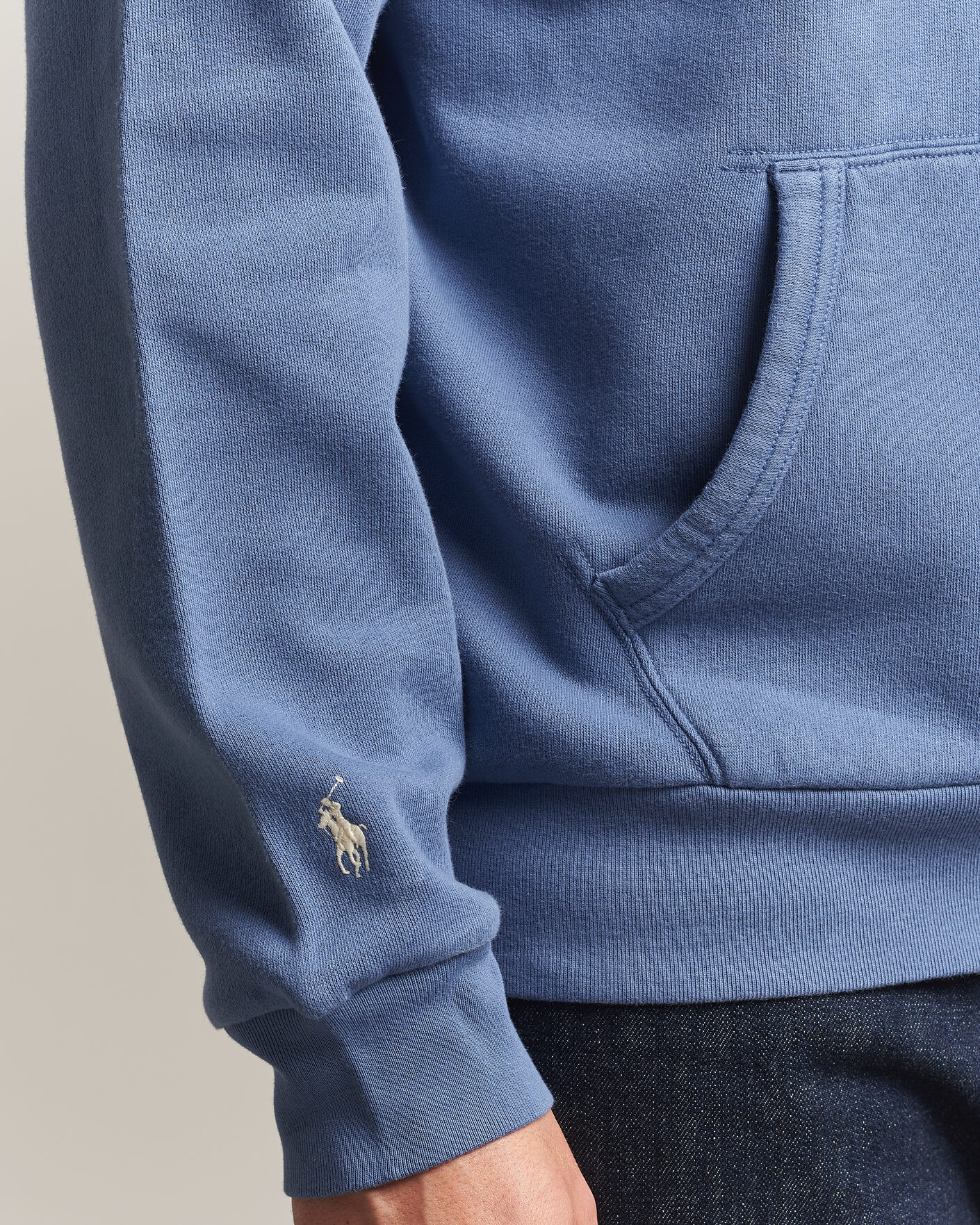 Heren | Truien | Polo Ralph Lauren | Cotton Chest Logo Hood Carson Blue