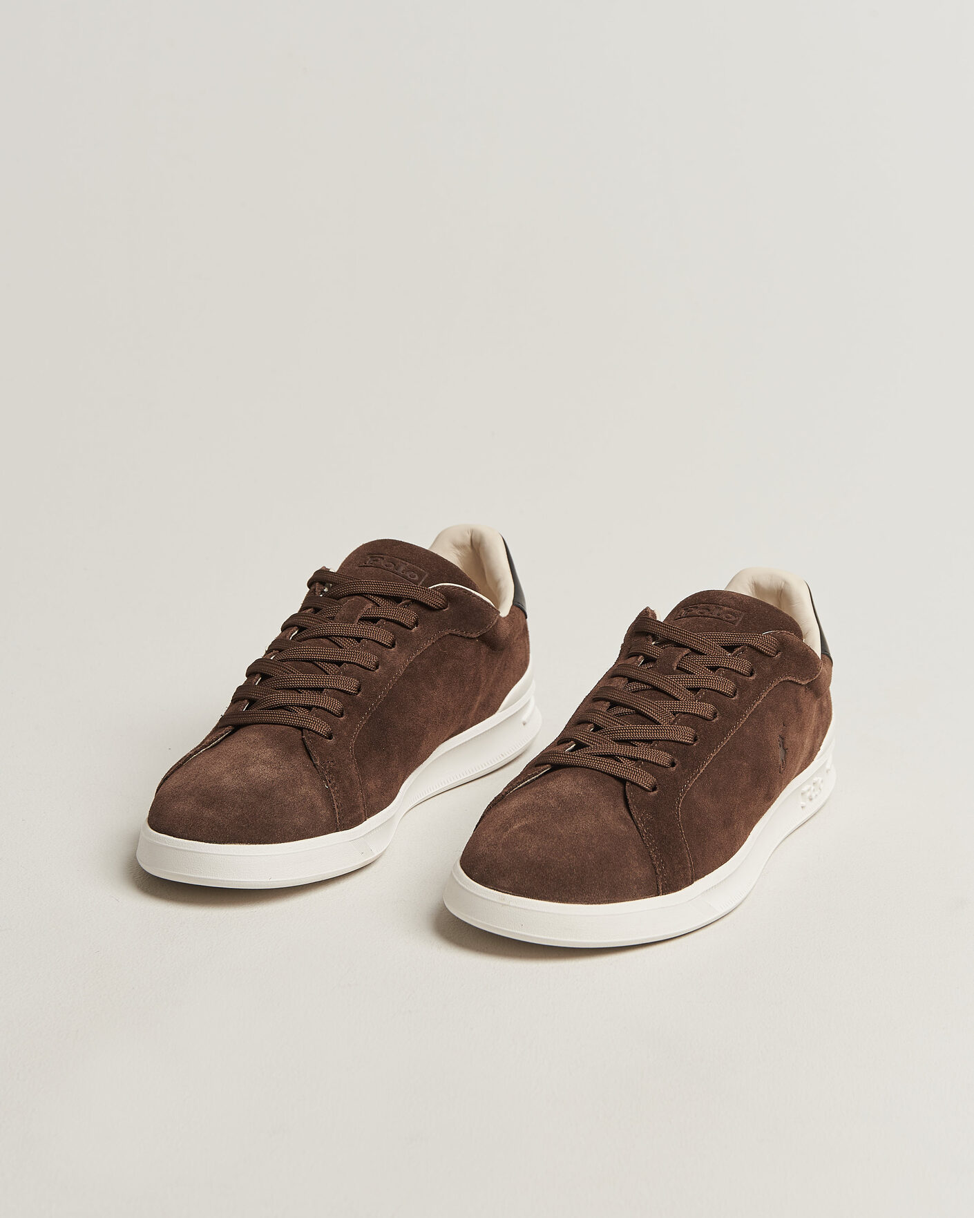 Heren | Sneakers | Polo Ralph Lauren | Heritage Court II Sneaker Chocolate Brown
