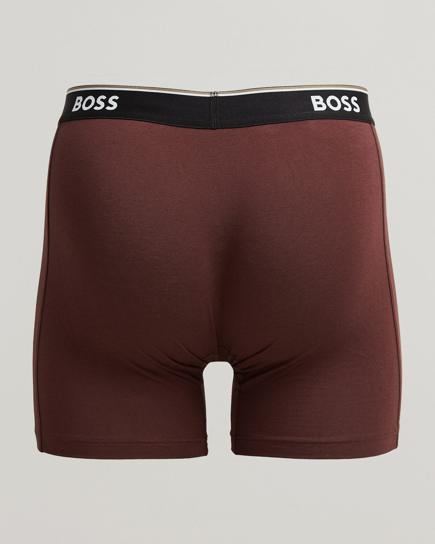 Heren | Ondergoed | BOSS BLACK | 3-Pack Long Leg Boxer Burgundy/White/Black