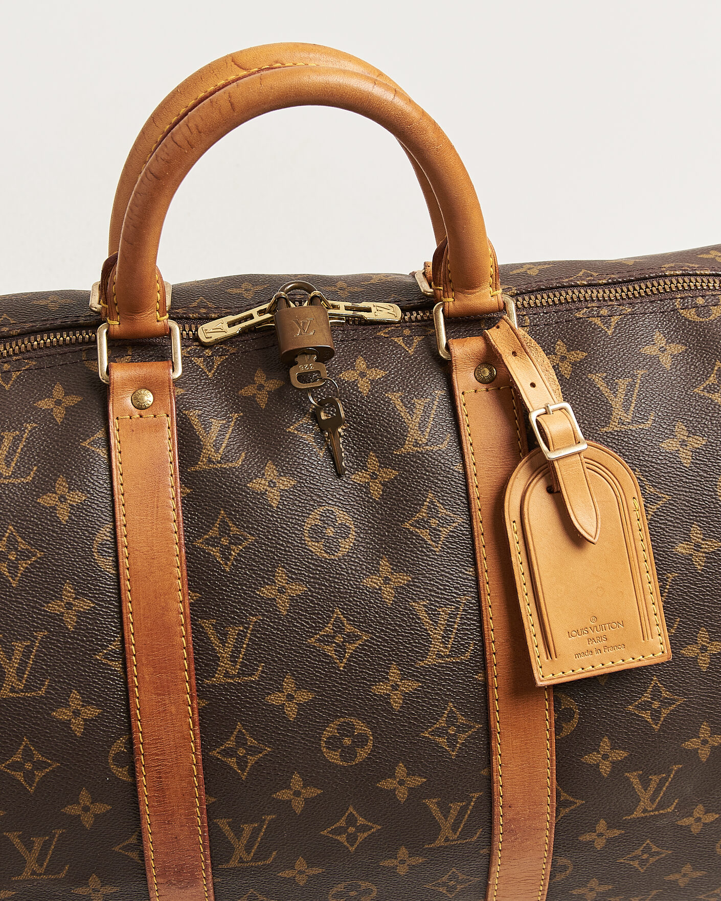 Heren | Pre-Owned & Vintage Bags | Louis Vuitton Pre-Owned | Keepall 50 Bandoulière Monogram