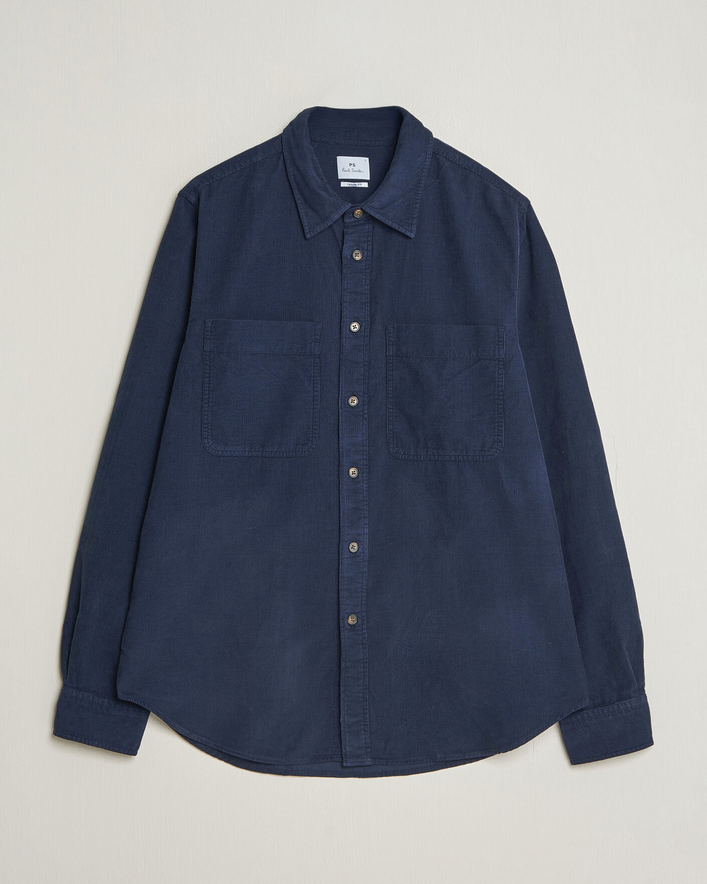 Heren | Overhemden | PS Paul Smith | Casual Fit Corduroy Shirt Navy