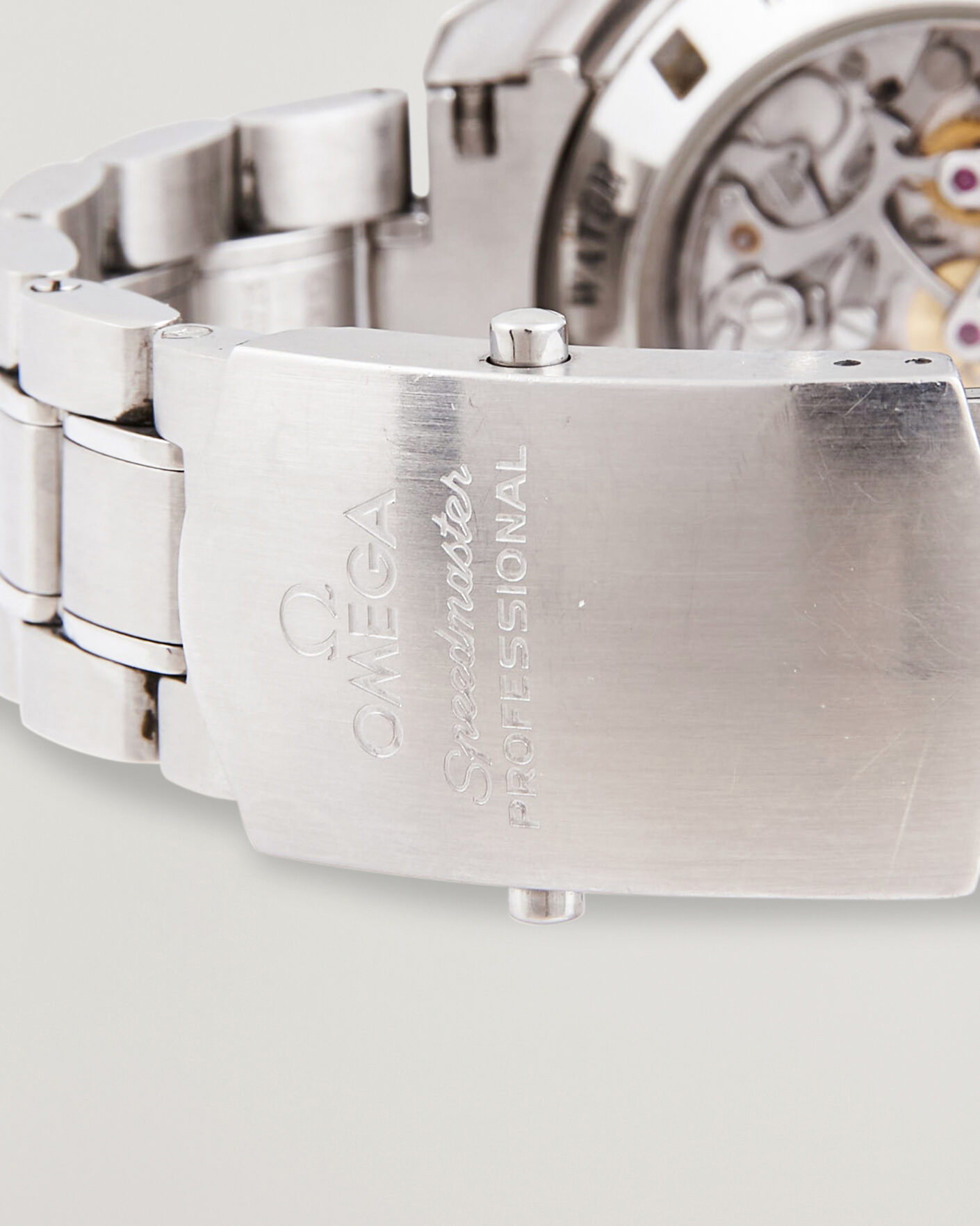 Heren | Pre-Owned & Vintage Watches | Omega Pre-Owned | Speedmaster Professional Sapphire Sandwich 