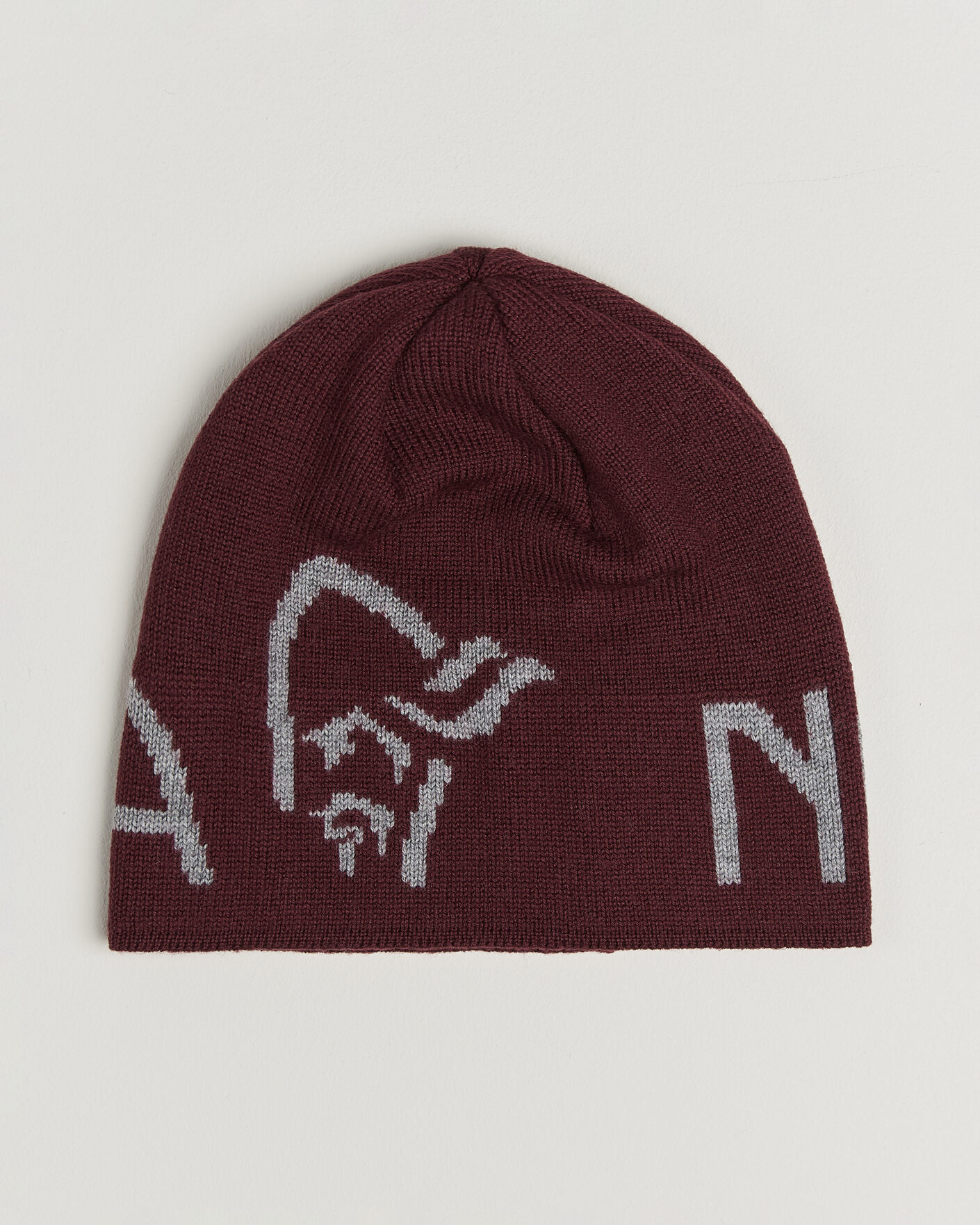 Heren | Mutsen | Norrøna | Mid Merino Wool Logo Beanie Port