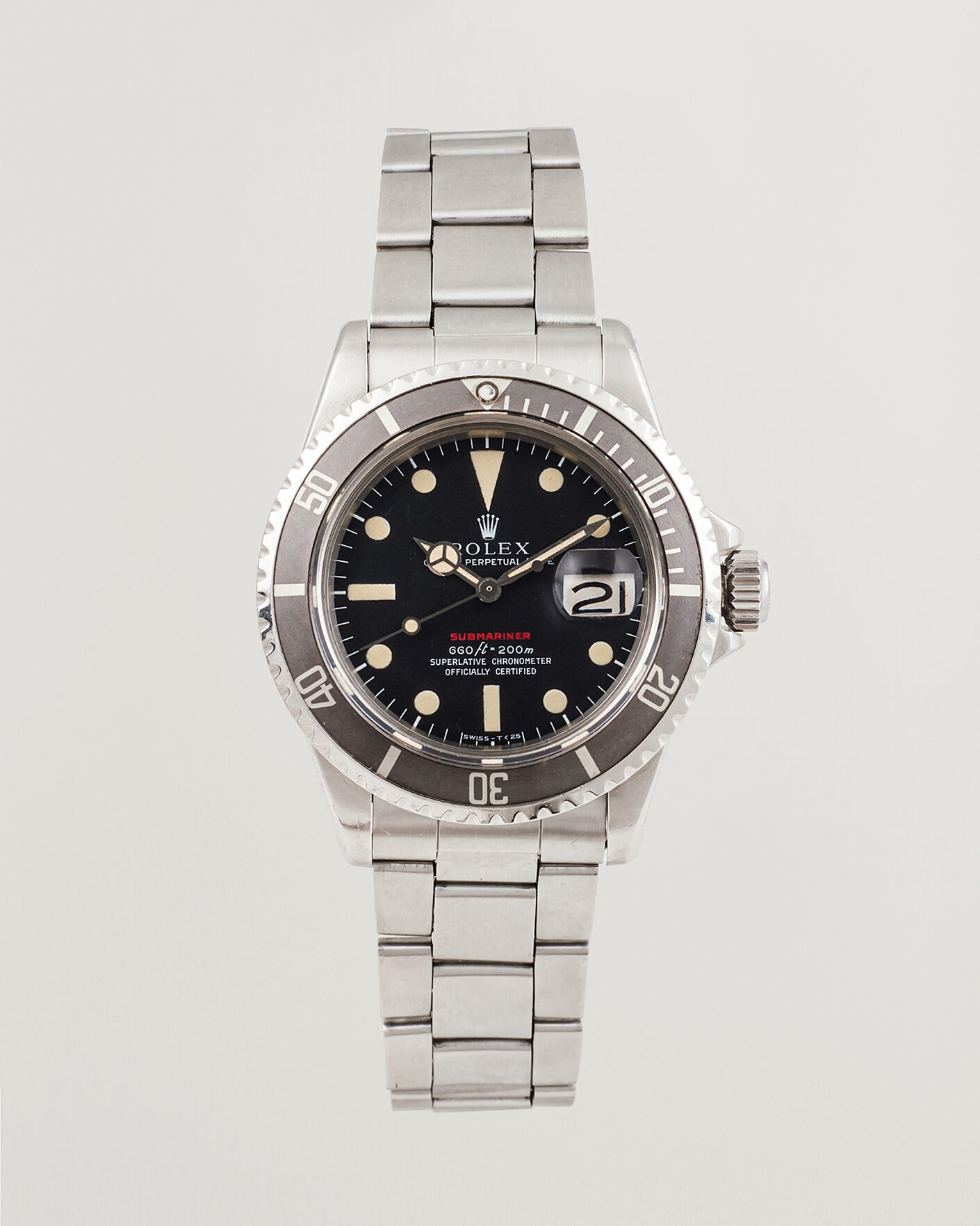 Heren | Pre-Owned & Vintage Watches | Rolex Pre-Owned | Submariner 1680 Red 