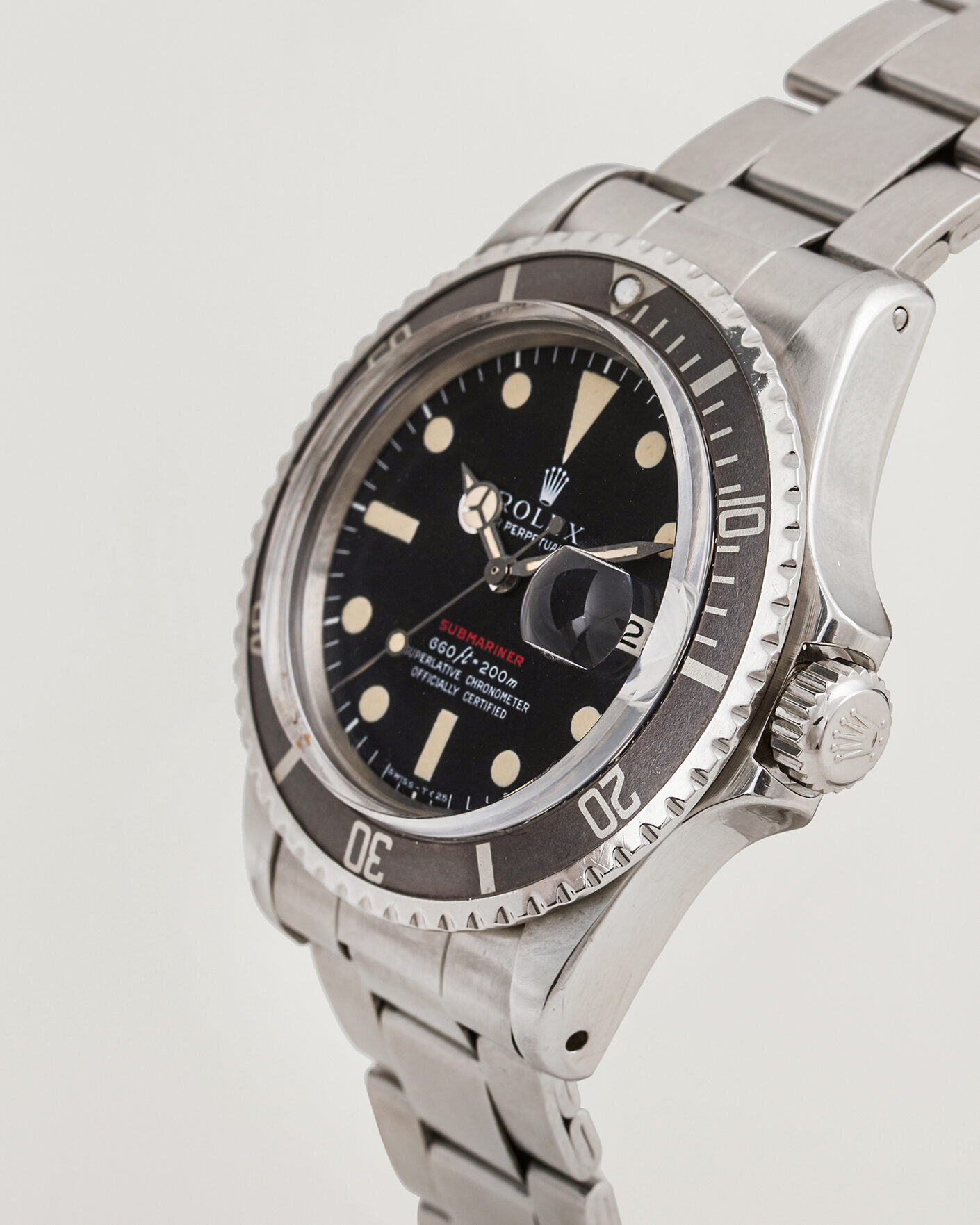 Heren | Pre-Owned & Vintage Watches | Rolex Pre-Owned | Submariner 1680 Red 