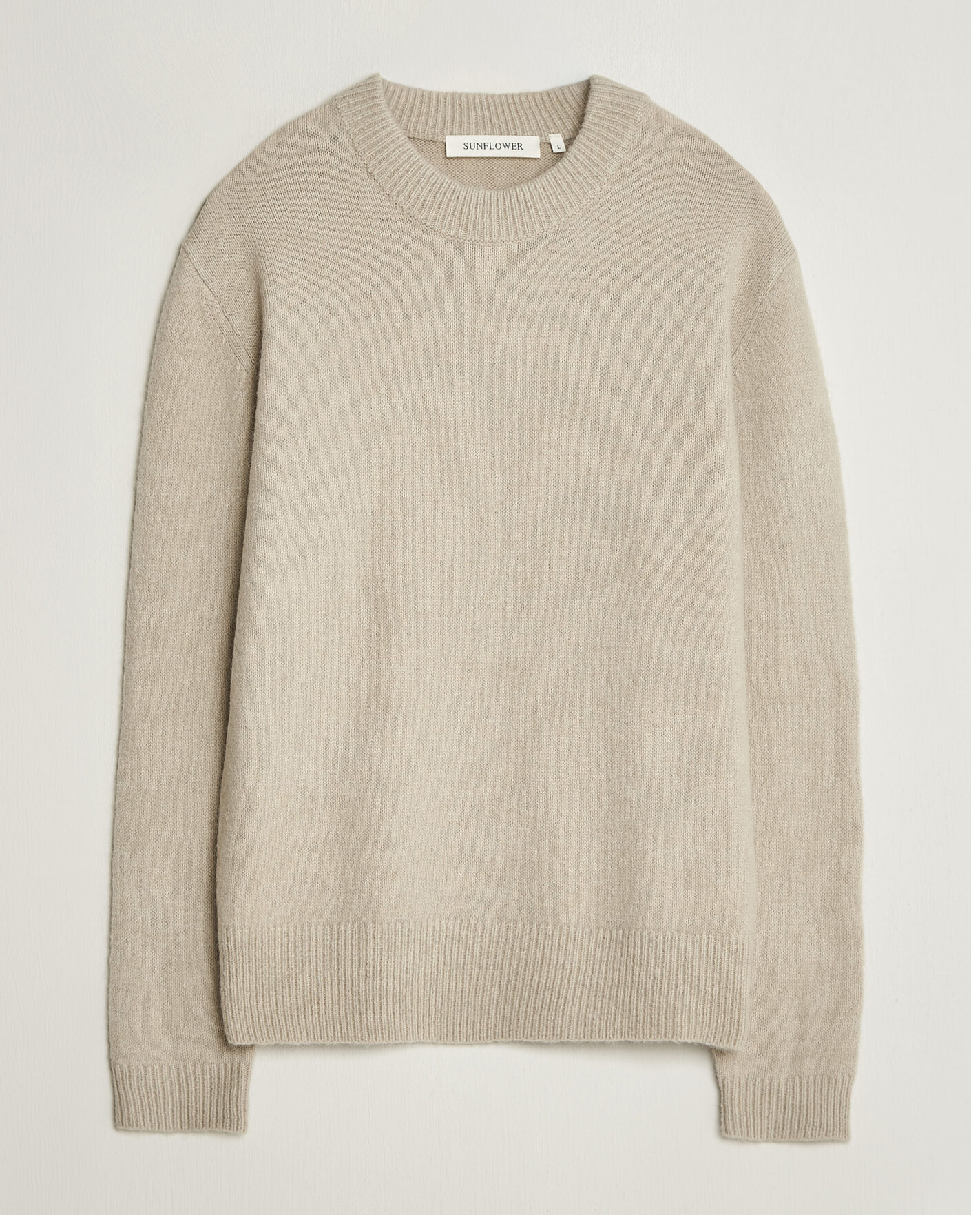 Heren | Truien | Sunflower | Moon Alpaca Sweater Pebble