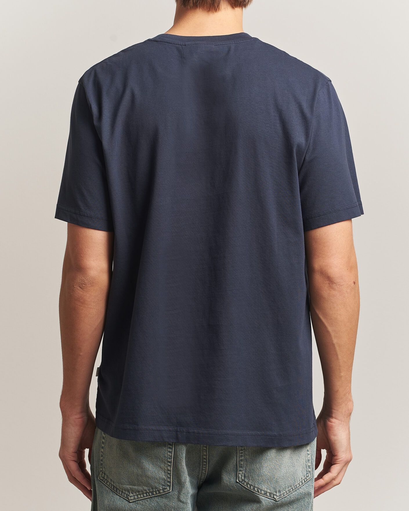 Heren | T-shirts | Forét | Rest T-Shirt Navy