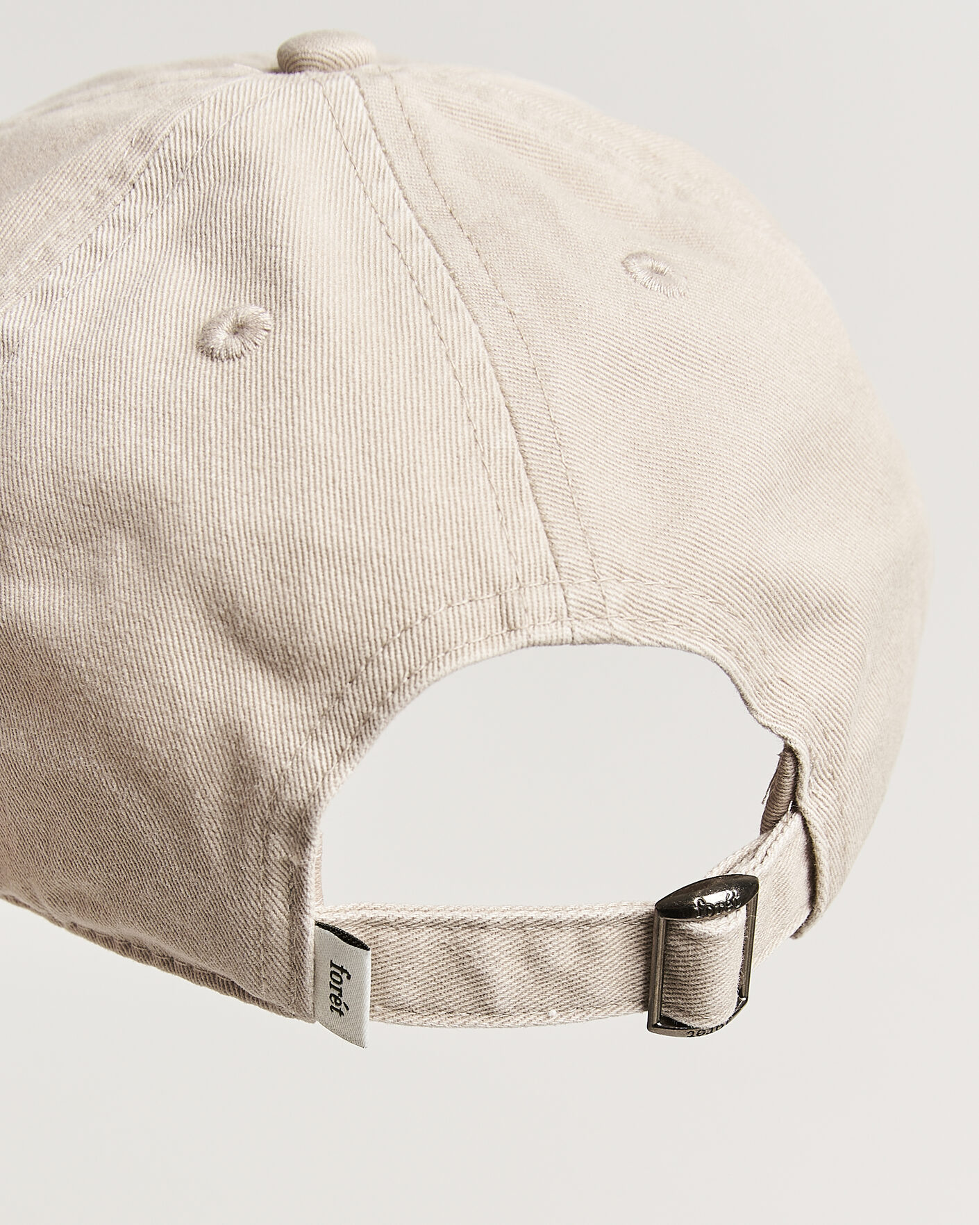 Heren | Hoeden en petten | Forét | Vase Washed Cap Khaki