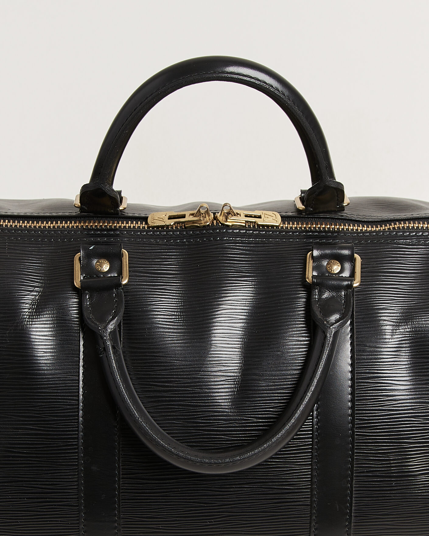 Heren | Pre-Owned & Vintage Bags | Louis Vuitton Pre-Owned | Keepall Epi Leather 50 Black