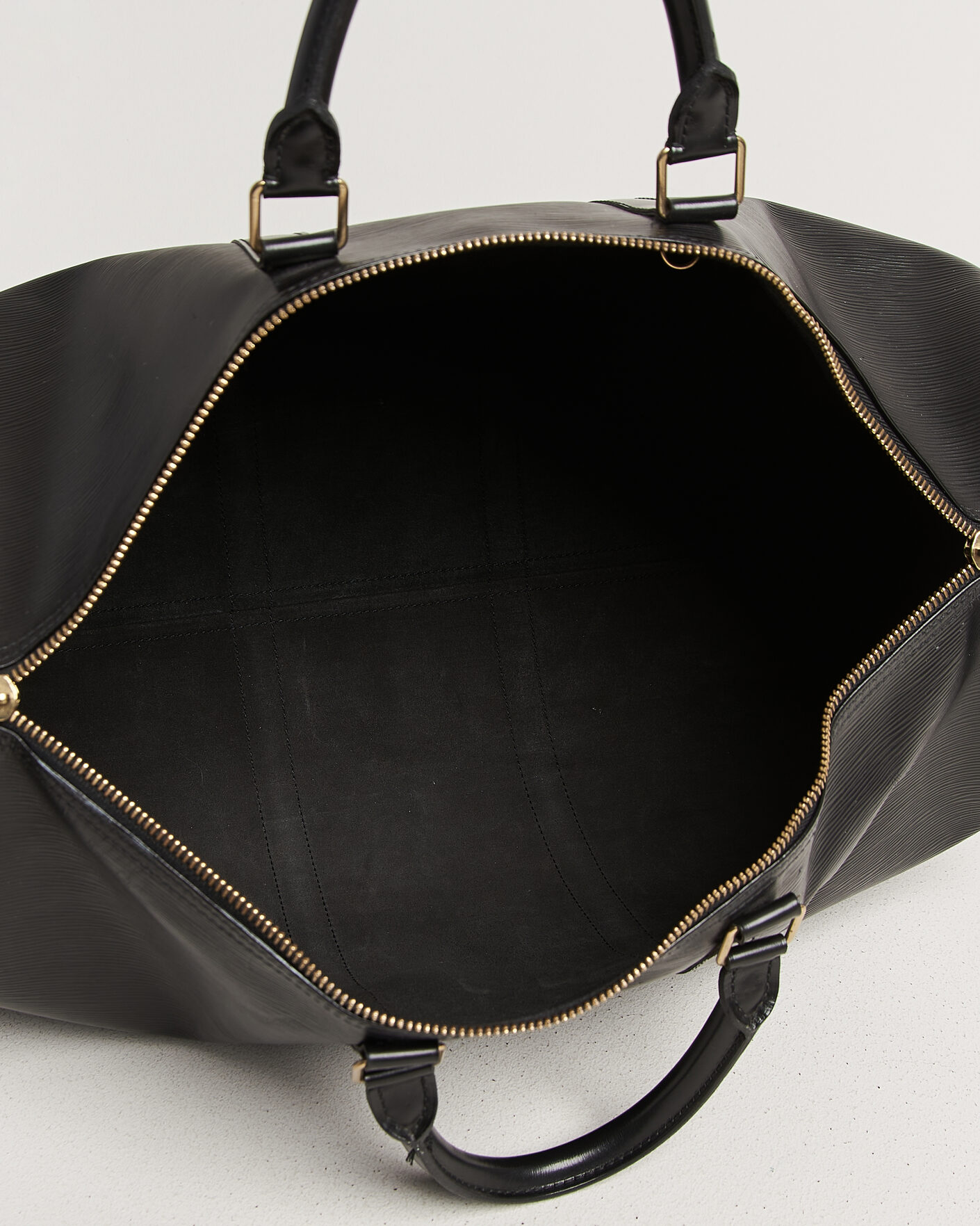Heren | Pre-Owned & Vintage Bags | Louis Vuitton Pre-Owned | Keepall Epi Leather 50 Black