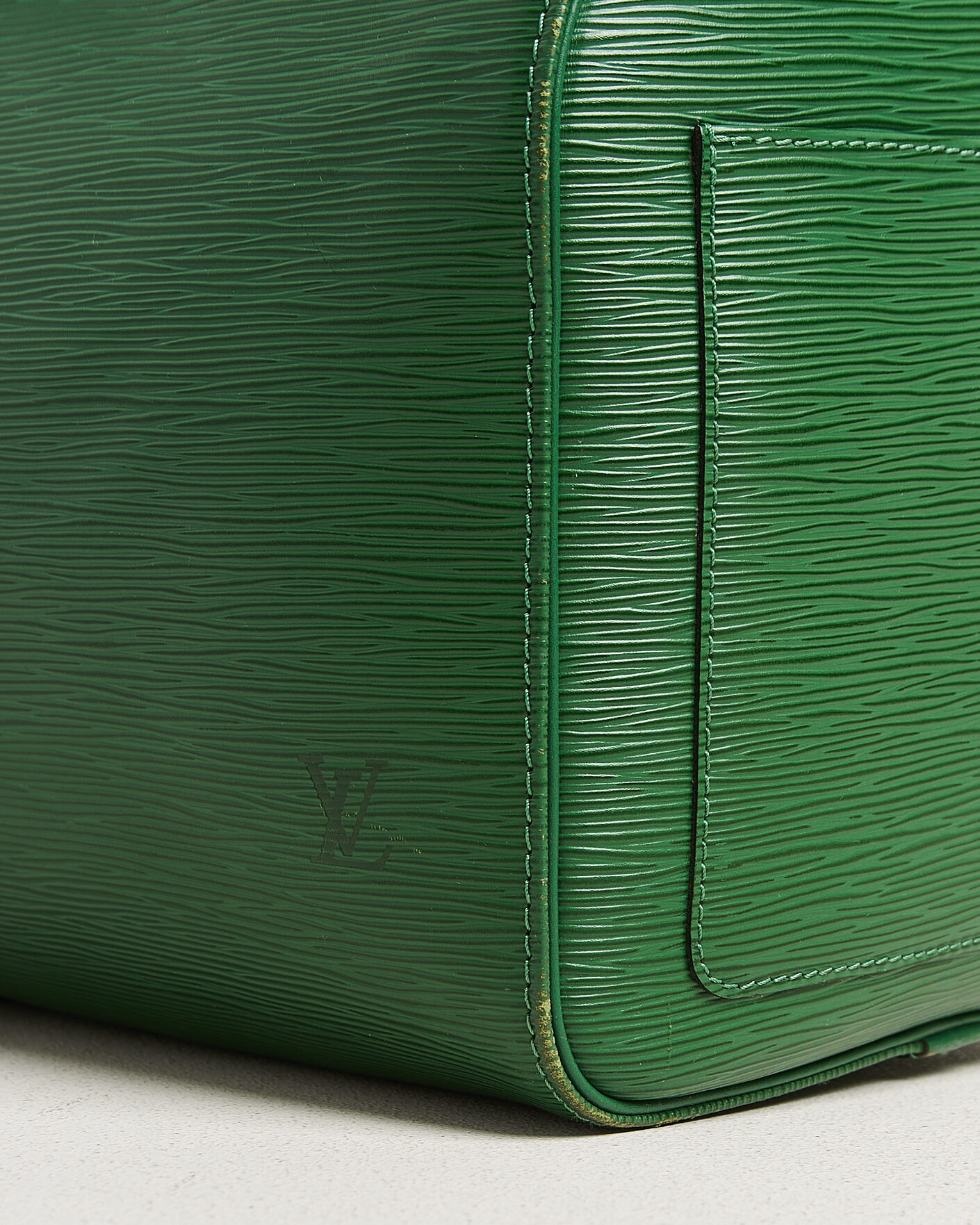 Heren | Pre-Owned & Vintage Bags | Louis Vuitton Pre-Owned | Keepall 55 Epi Leather Green