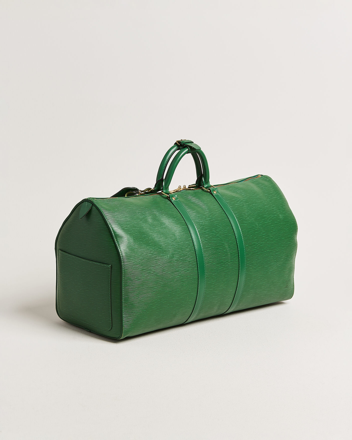 Heren | Pre-Owned & Vintage Bags | Louis Vuitton Pre-Owned | Keepall 55 Epi Leather Green