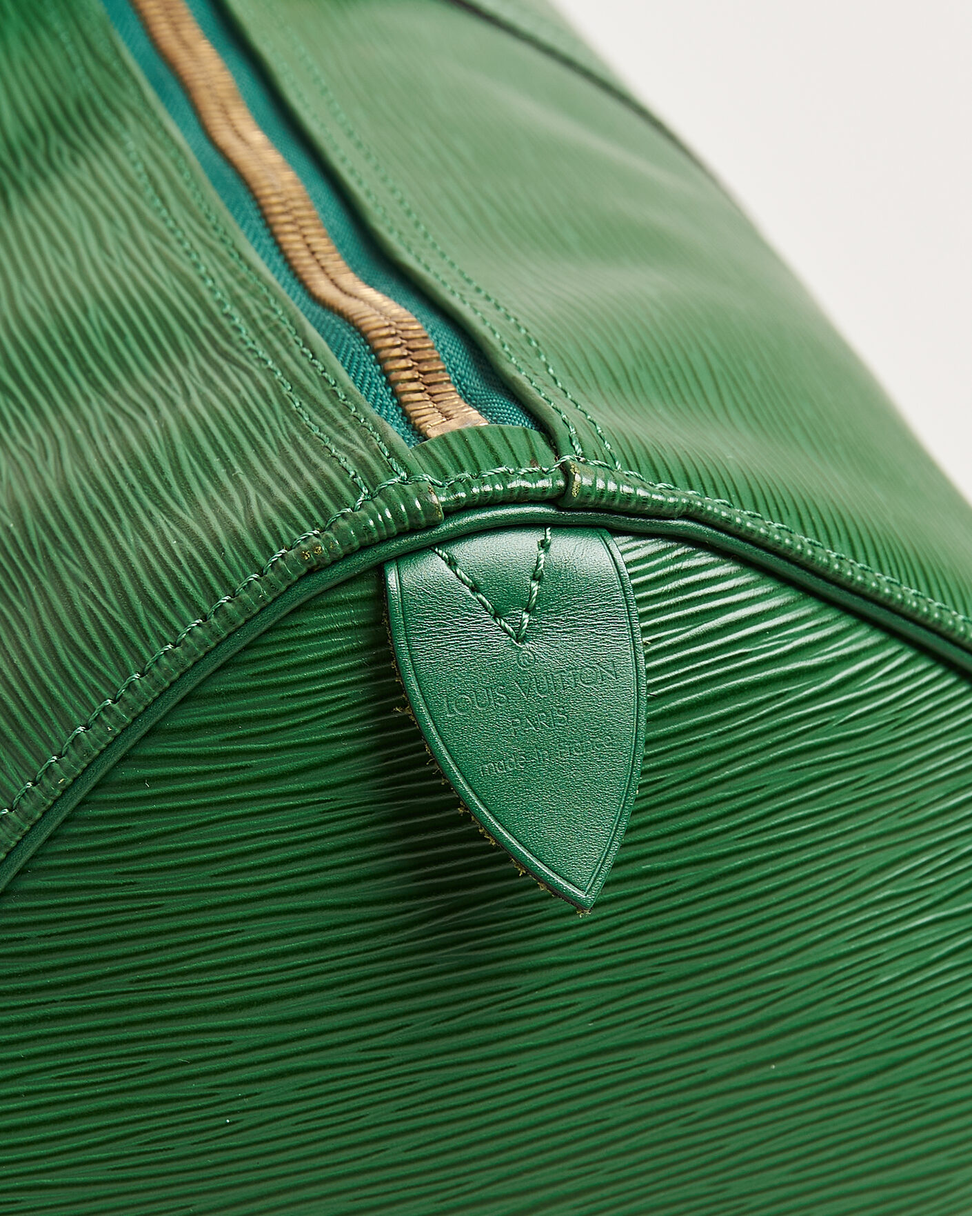 Heren | Pre-Owned & Vintage Bags | Louis Vuitton Pre-Owned | Keepall 55 Epi Leather Green