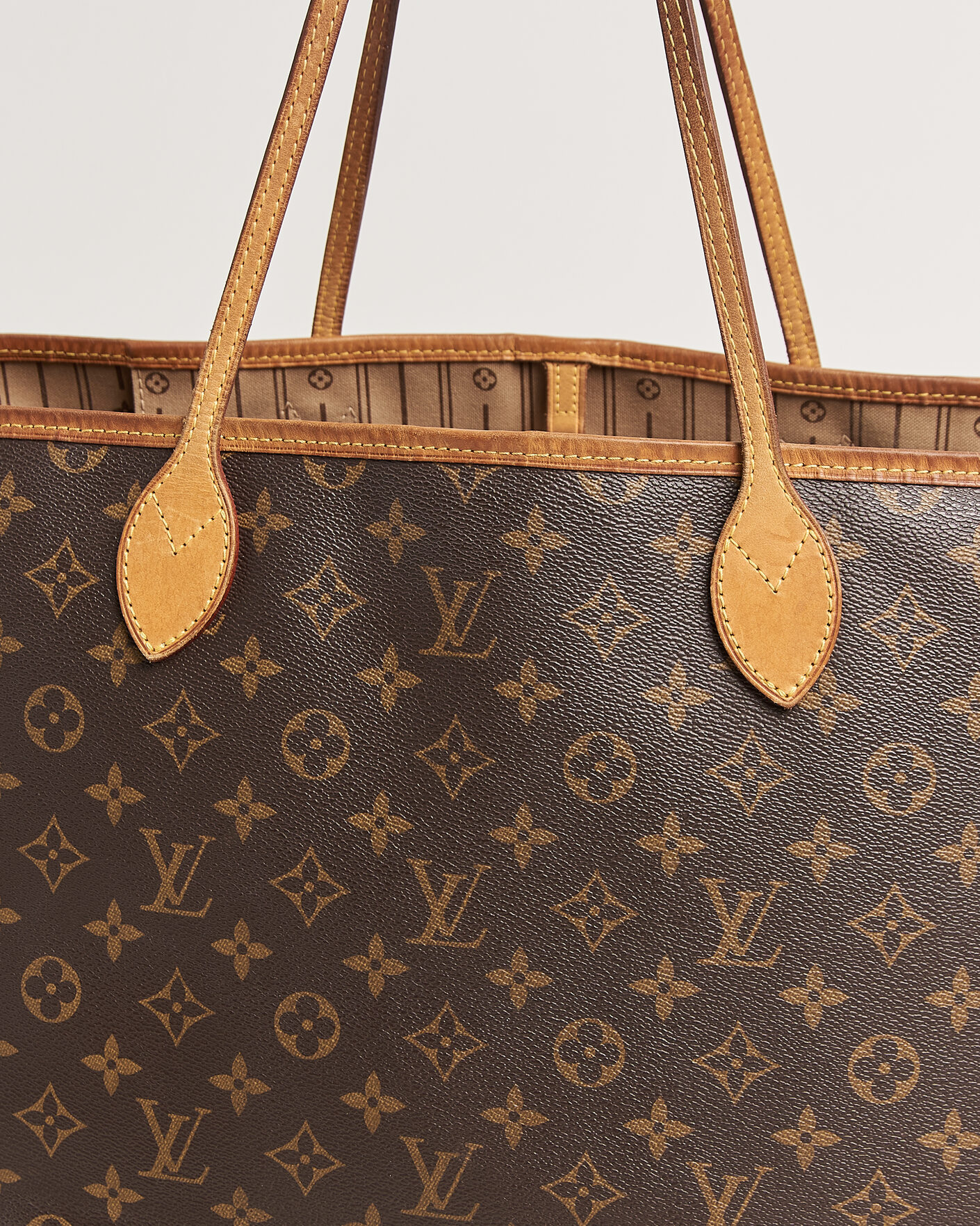 Heren | Pre-Owned & Vintage Bags | Louis Vuitton Pre-Owned | Neverfull GM Monogram