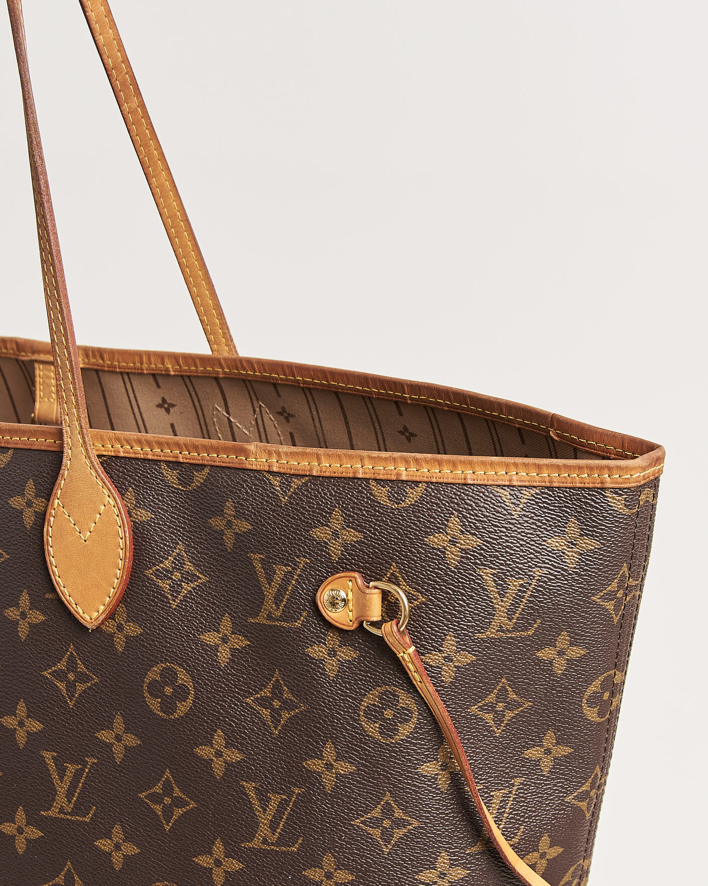 Heren | Pre-Owned & Vintage Bags | Louis Vuitton Pre-Owned | Neverfull GM Monogram