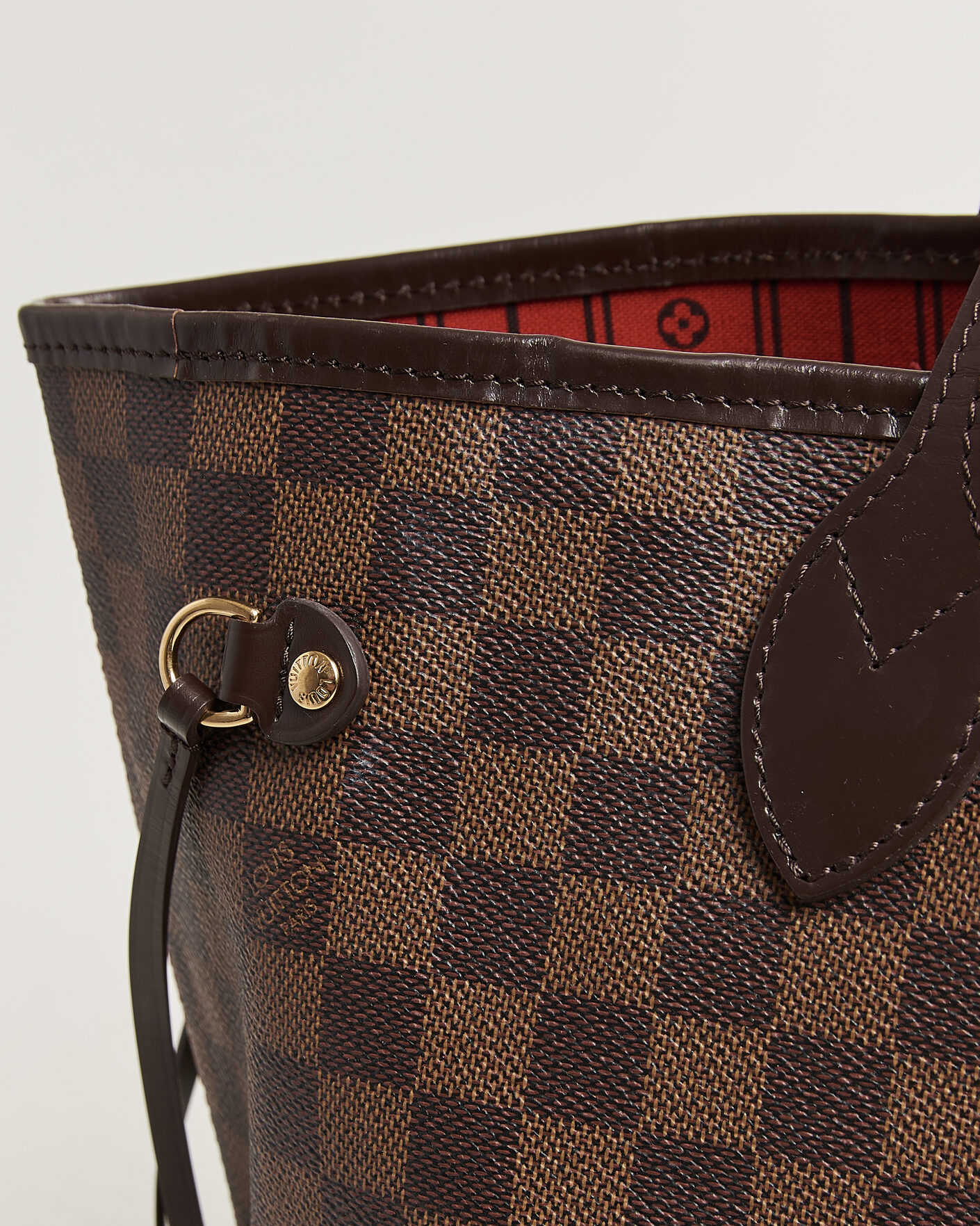 Heren | Pre-Owned & Vintage Bags | Louis Vuitton Pre-Owned | Neverfull MM Damier Ebene