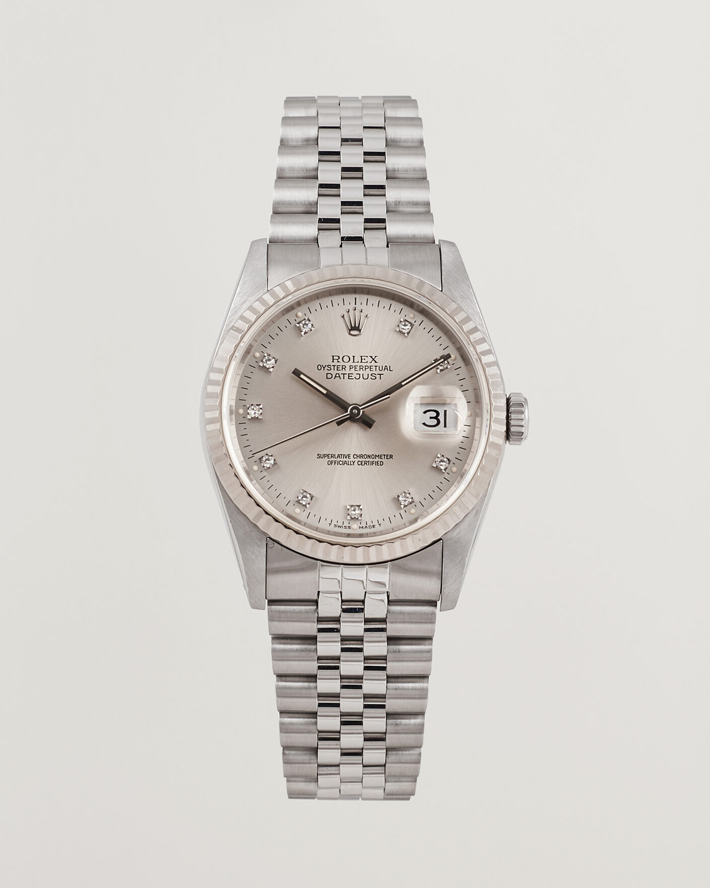 Heren | Pre-Owned & Vintage Watches | Rolex Pre-Owned | Datejust 36 Diamant