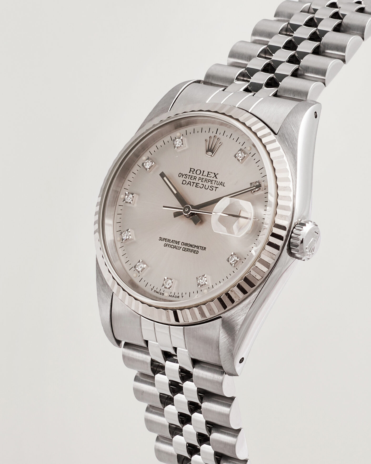 Heren | Pre-Owned & Vintage Watches | Rolex Pre-Owned | Datejust 36 Diamant