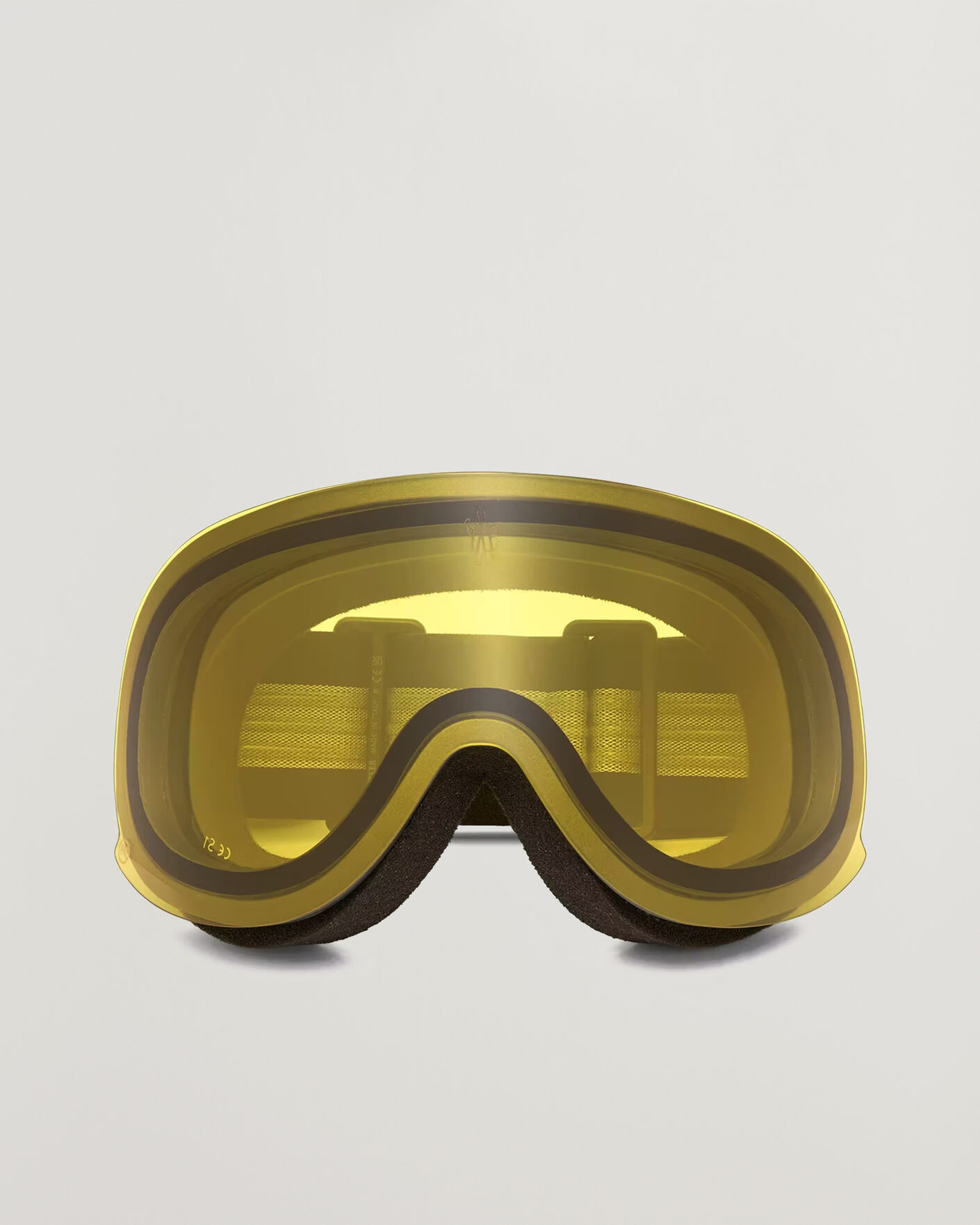 Heren | Zonnebrillen | Moncler Lunettes | Snowflare Ski Googles Black/Yellow