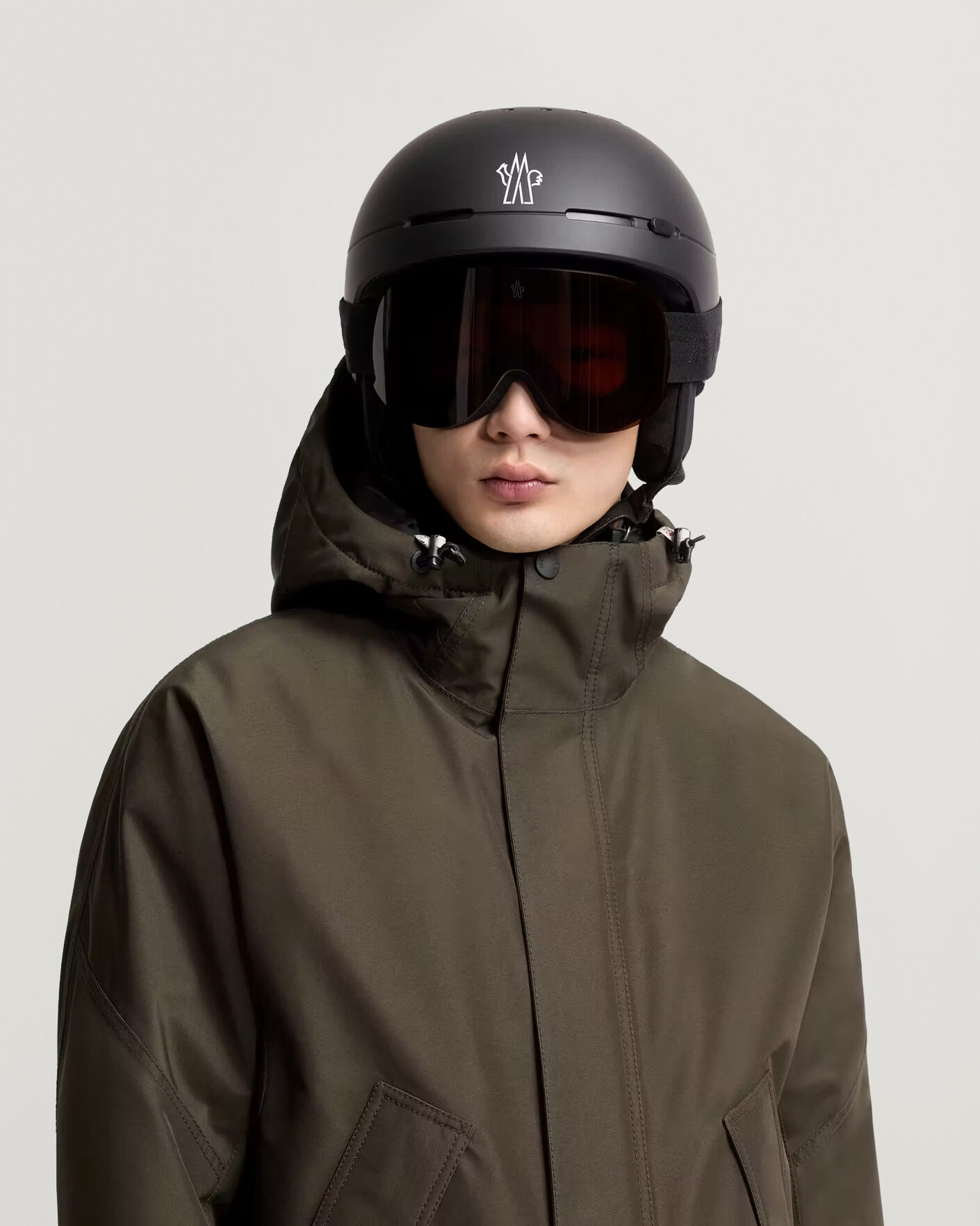 Heren | Zonnebrillen | Moncler Lunettes | Snowflare Ski Googles Black/Gold