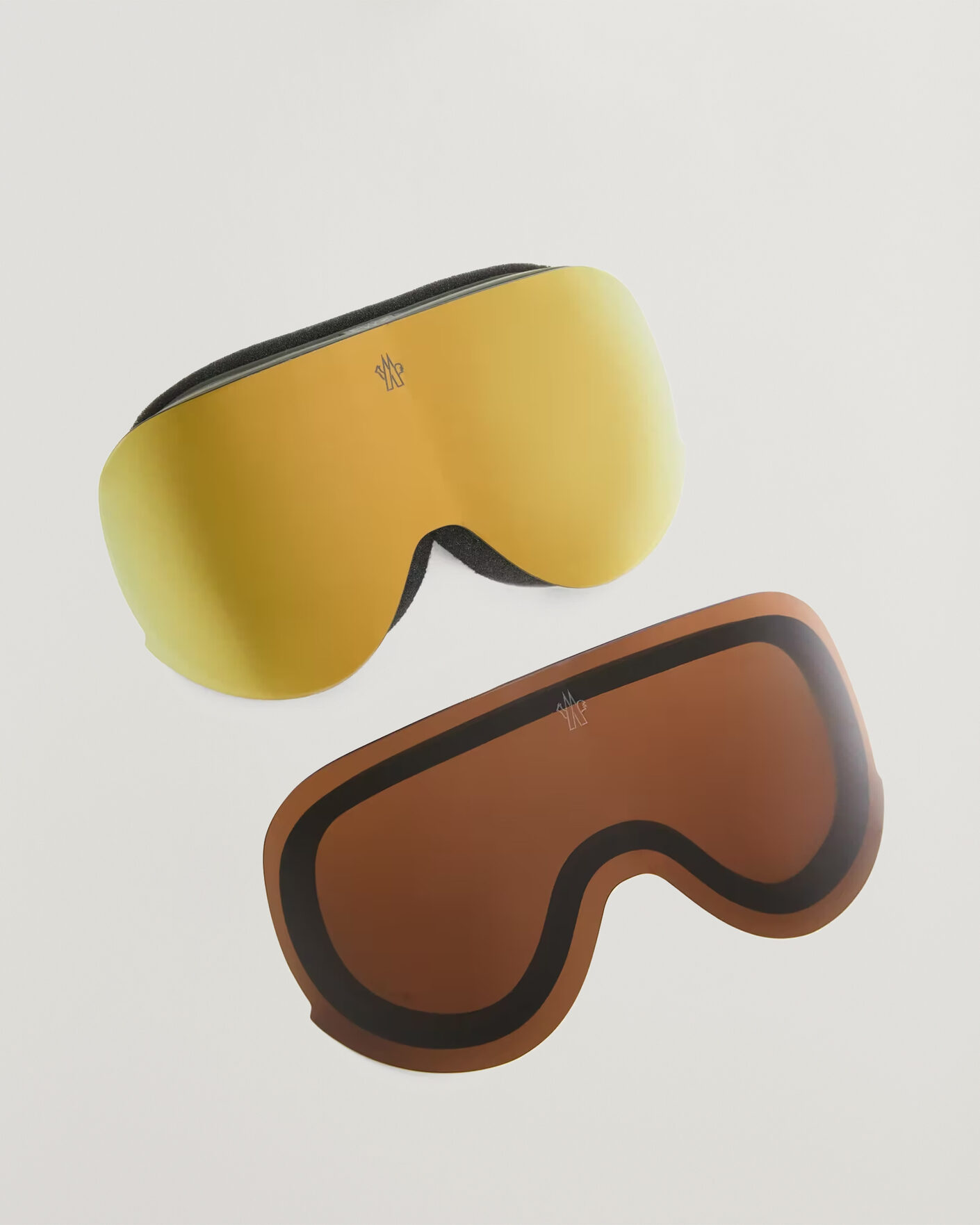 Heren | Zonnebrillen | Moncler Lunettes | Snowflare Ski Googles Black/Gold
