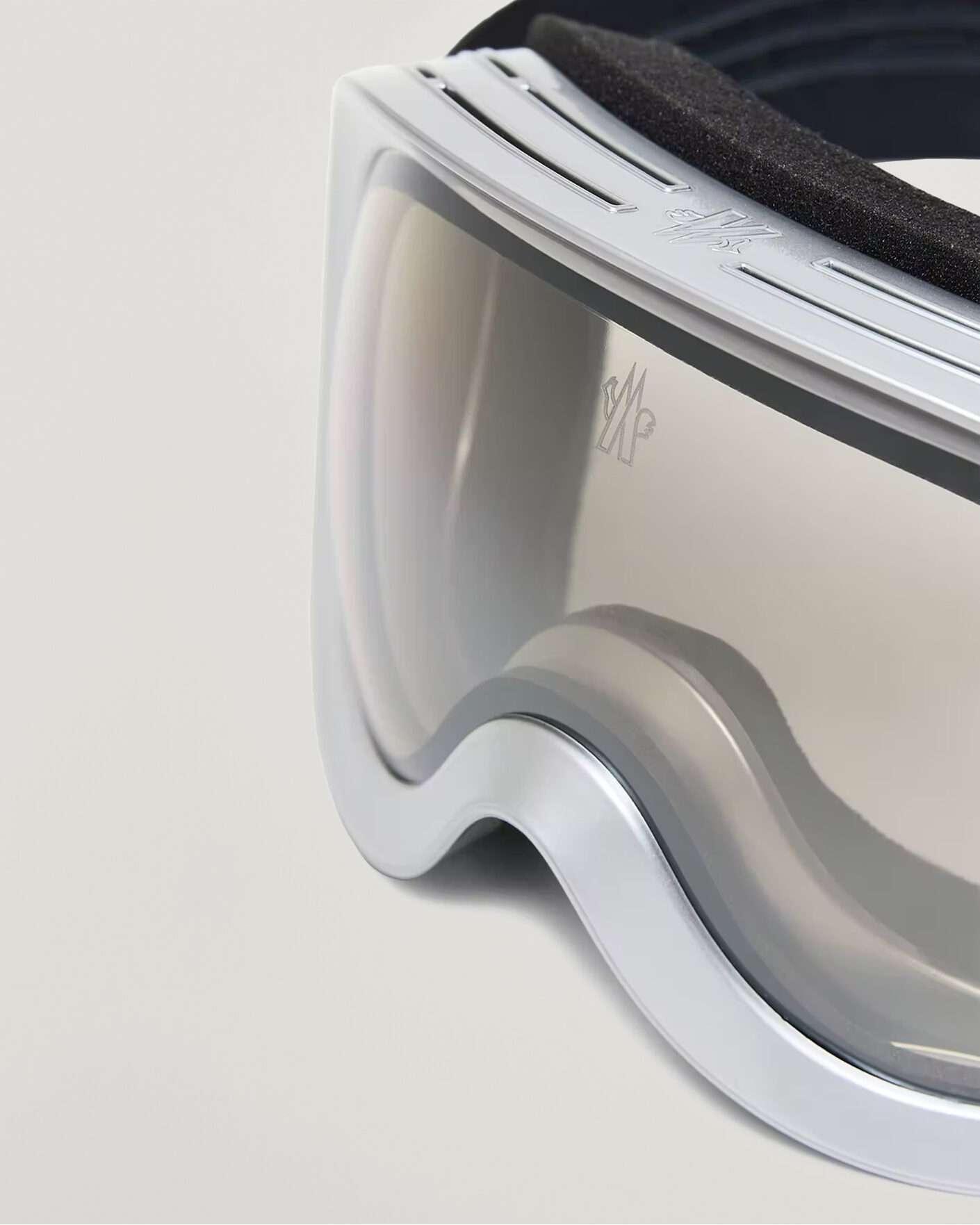 Heren | Zonnebrillen | Moncler Lunettes | Snowray Ski Googles Shiny Silver