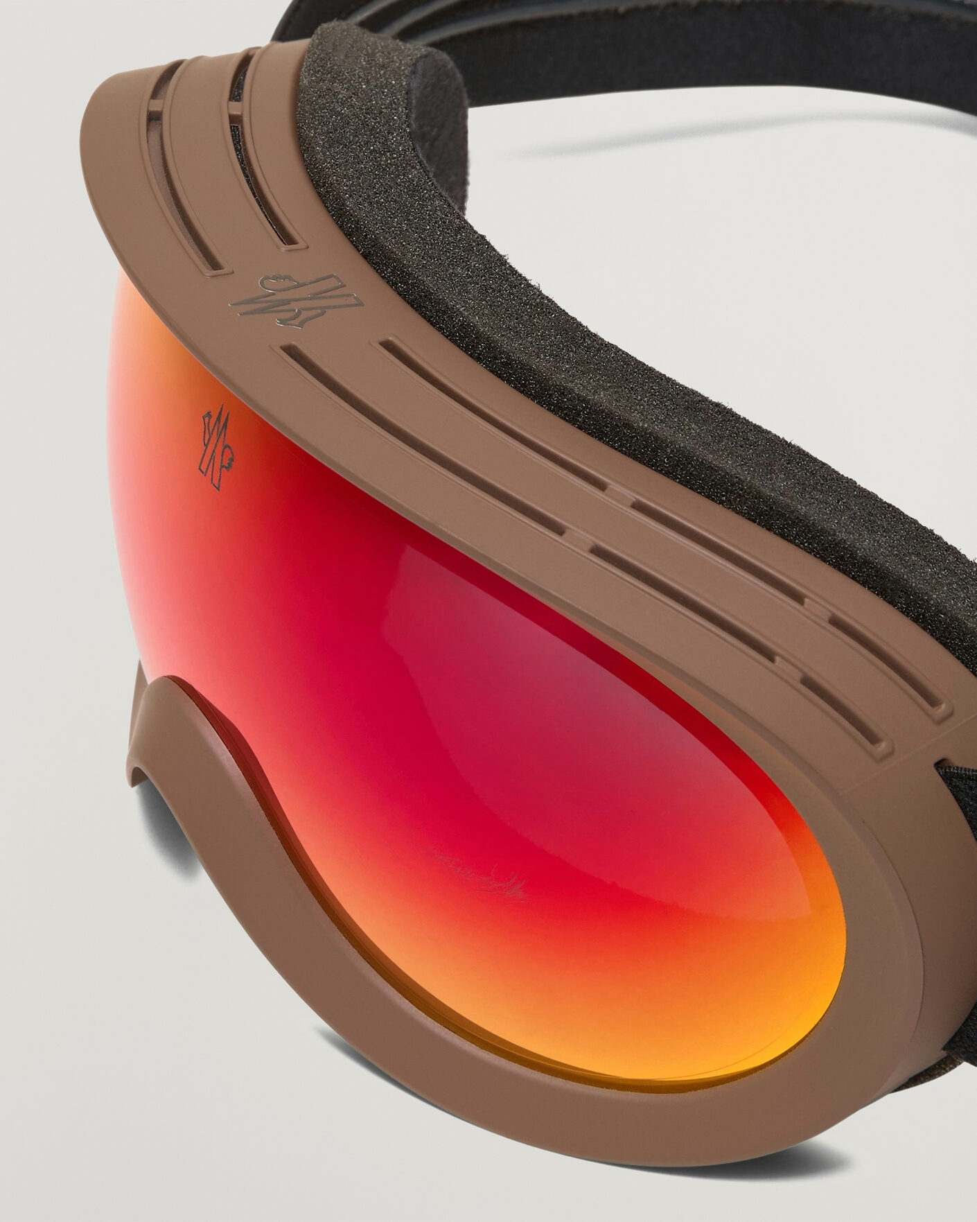 Heren | Zonnebrillen | Moncler Lunettes | Snowray Ski Googles Matte Dark Brown