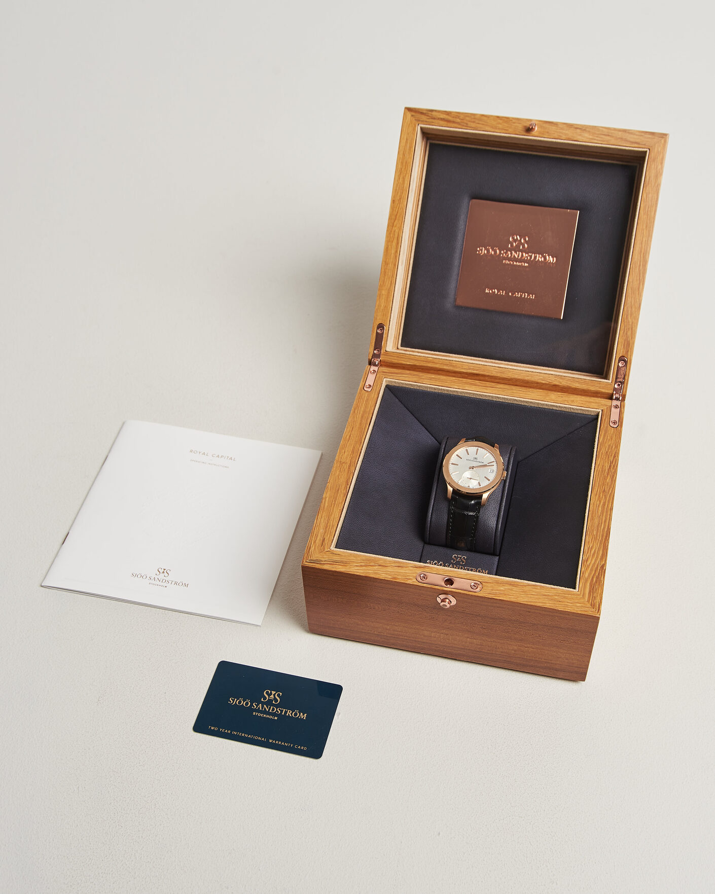 Heren | Pre-Owned & Vintage Watches | Sjöö Sandström Pre-Owned | Royal Capital 18k 