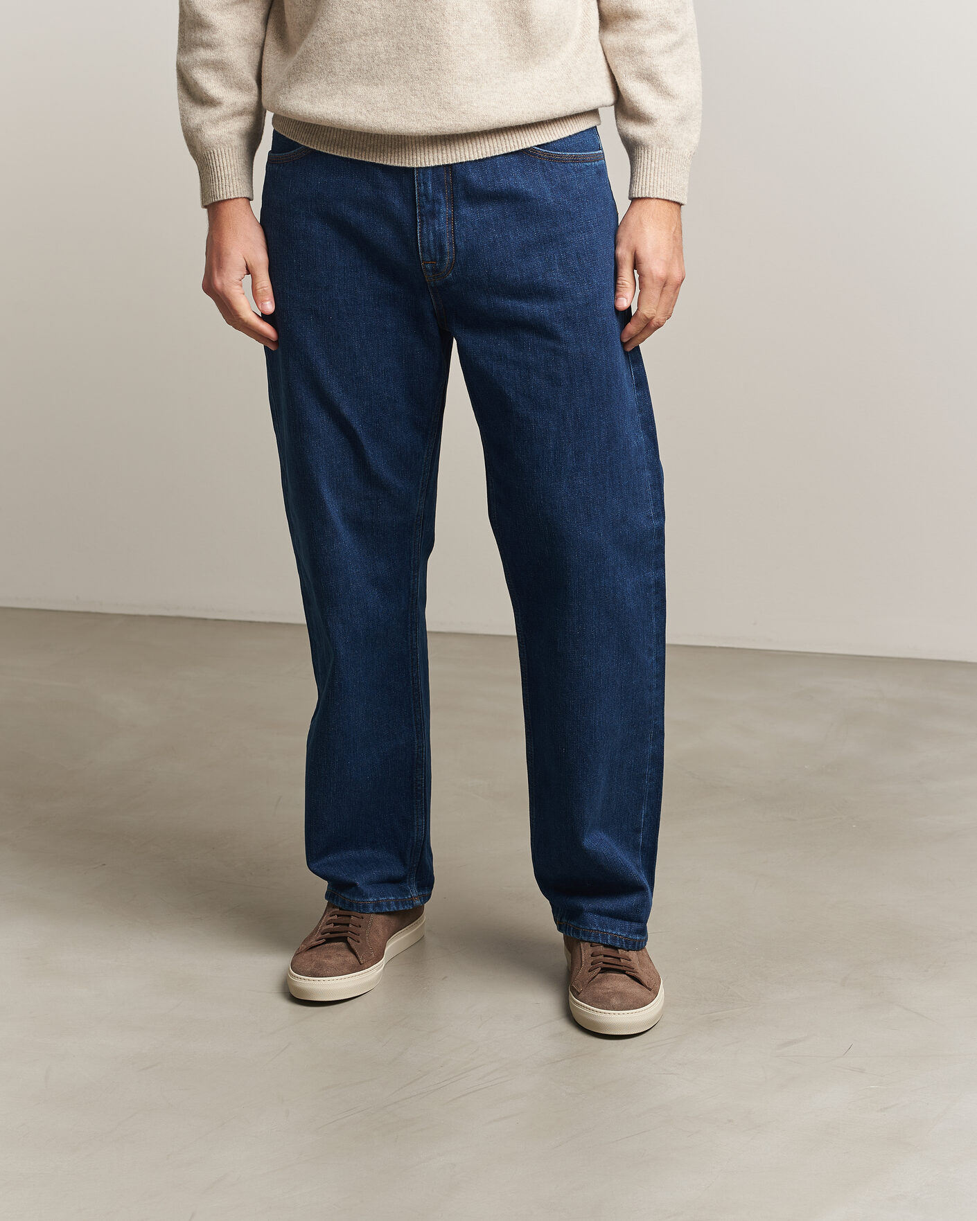 Heren | Sneakers | Sweyd | 055 Suede Sneaker Bark