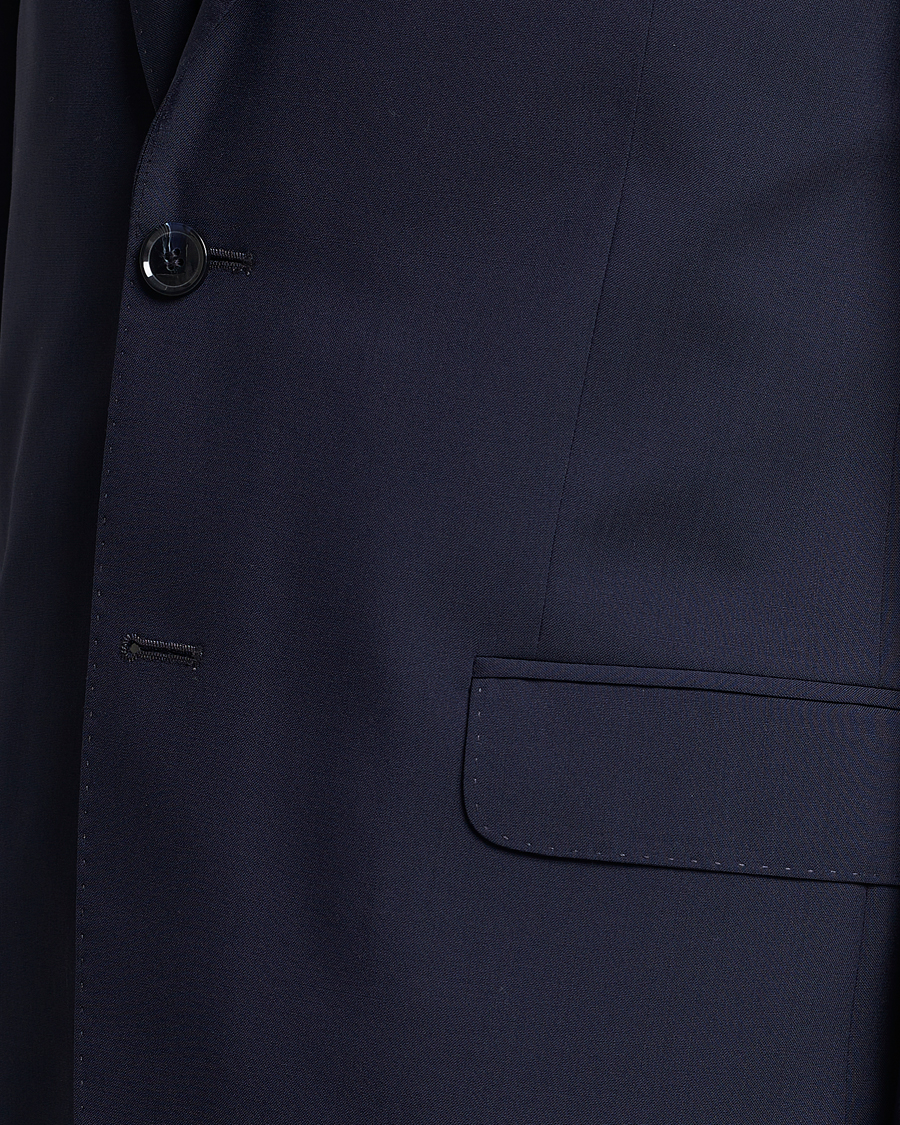 Heren | Pakken | Oscar Jacobson | Falk Wool Suit Blue