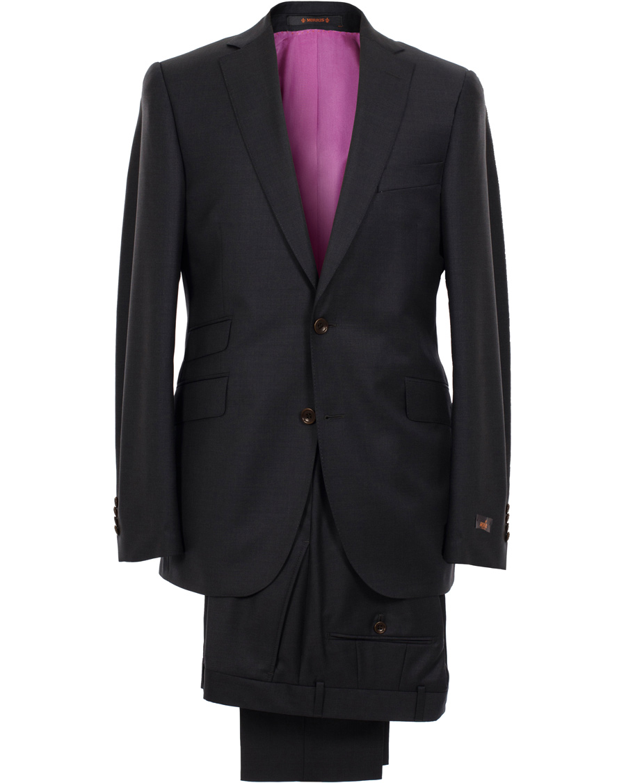 Heren |  |  | Paul Suit Solid Clothing Set Dark Grey