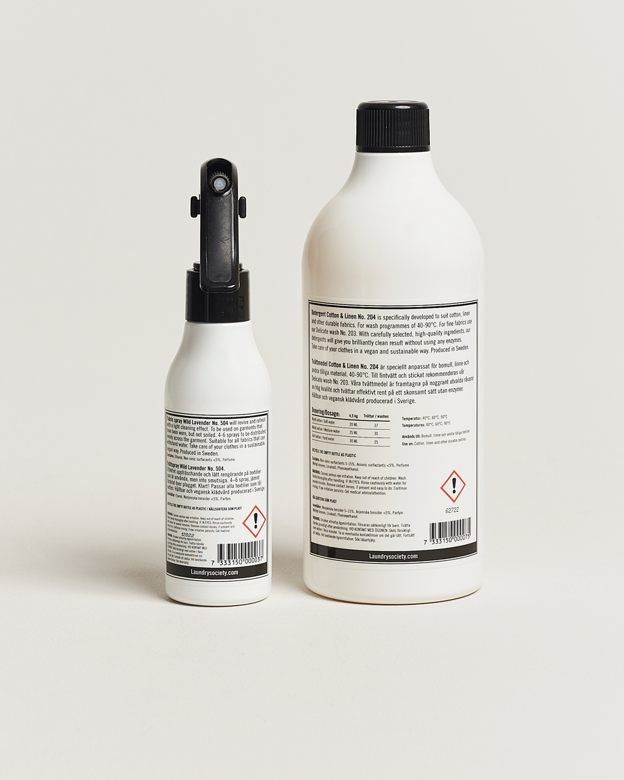 Herre | Pleie av plagg | Laundry Society | Basic Wash Set