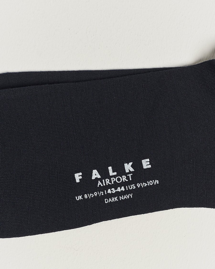 Men | Socks | Falke | 5-Pack Airport Socks Dark Navy