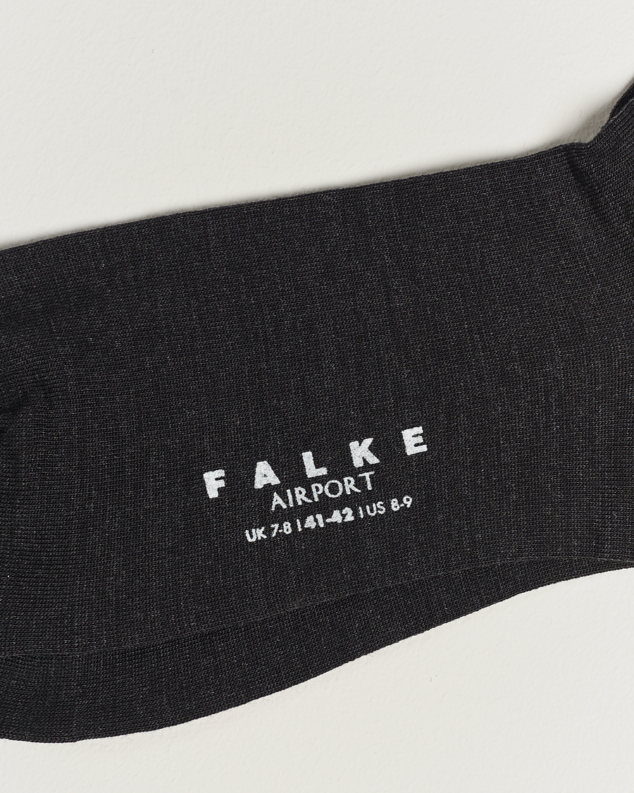 Heren |  | Falke | 10-Pack Airport Socks Anthracite Melange