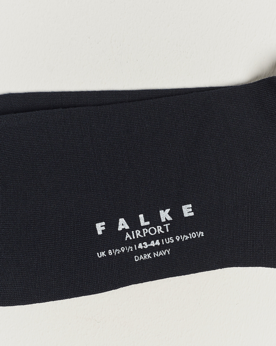 Heren | Ondergoed | Falke | 10-Pack Airport Socks Black/Dark Navy/Anthracite Melange