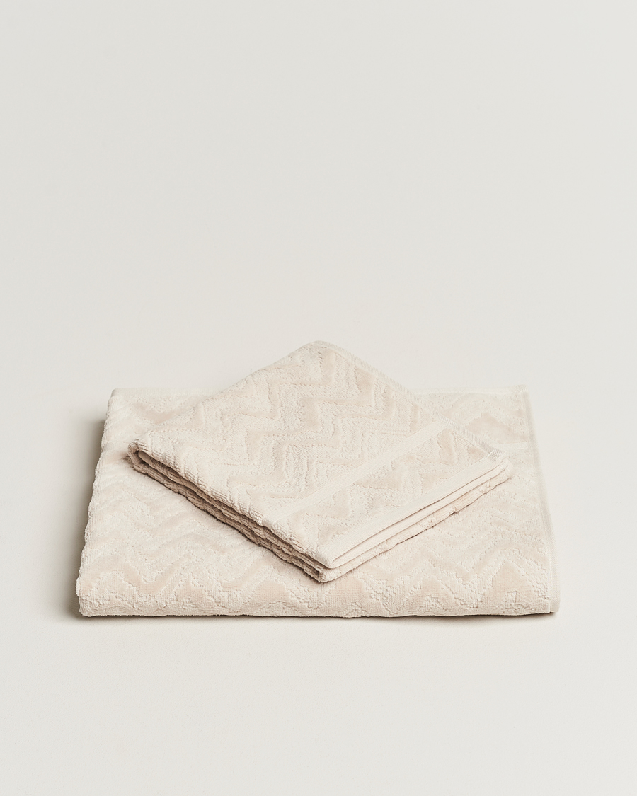 Heren | Lifestyle | Missoni Home | Rex Towels Cream